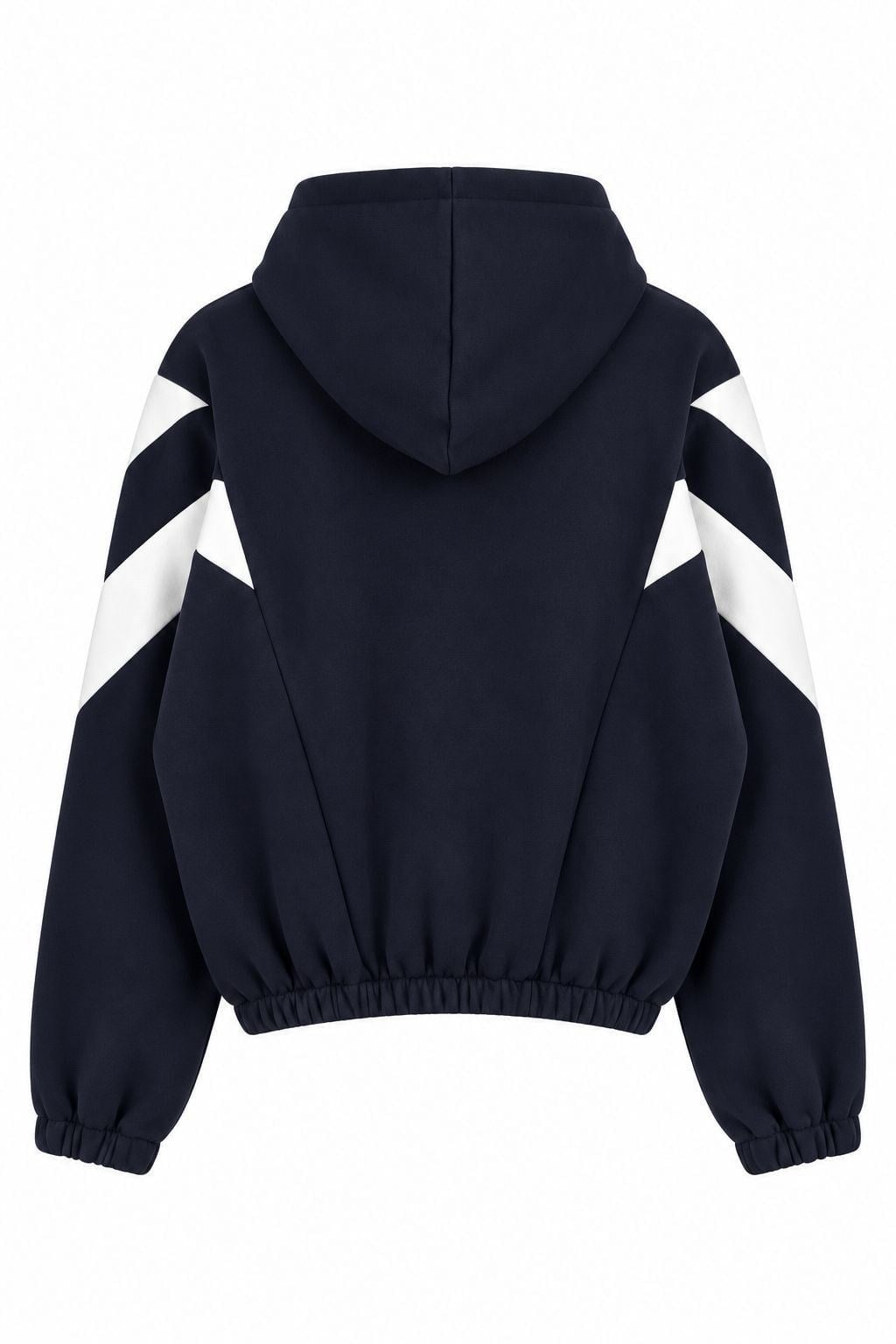 Parlament Beli Lastikli Kapüşonlu Sweatshirt