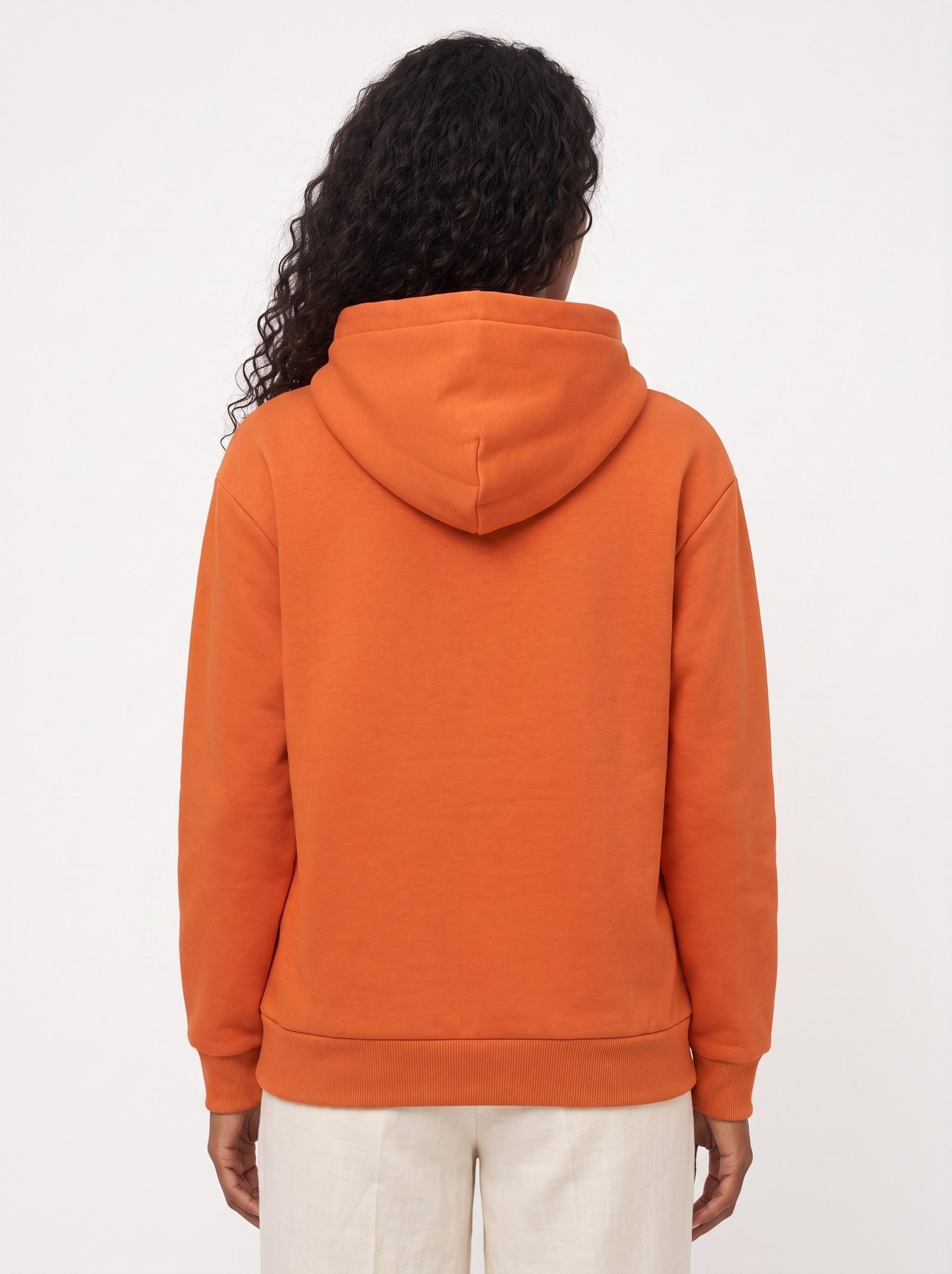 Turuncu Kanguru Cepli Sweatshirt