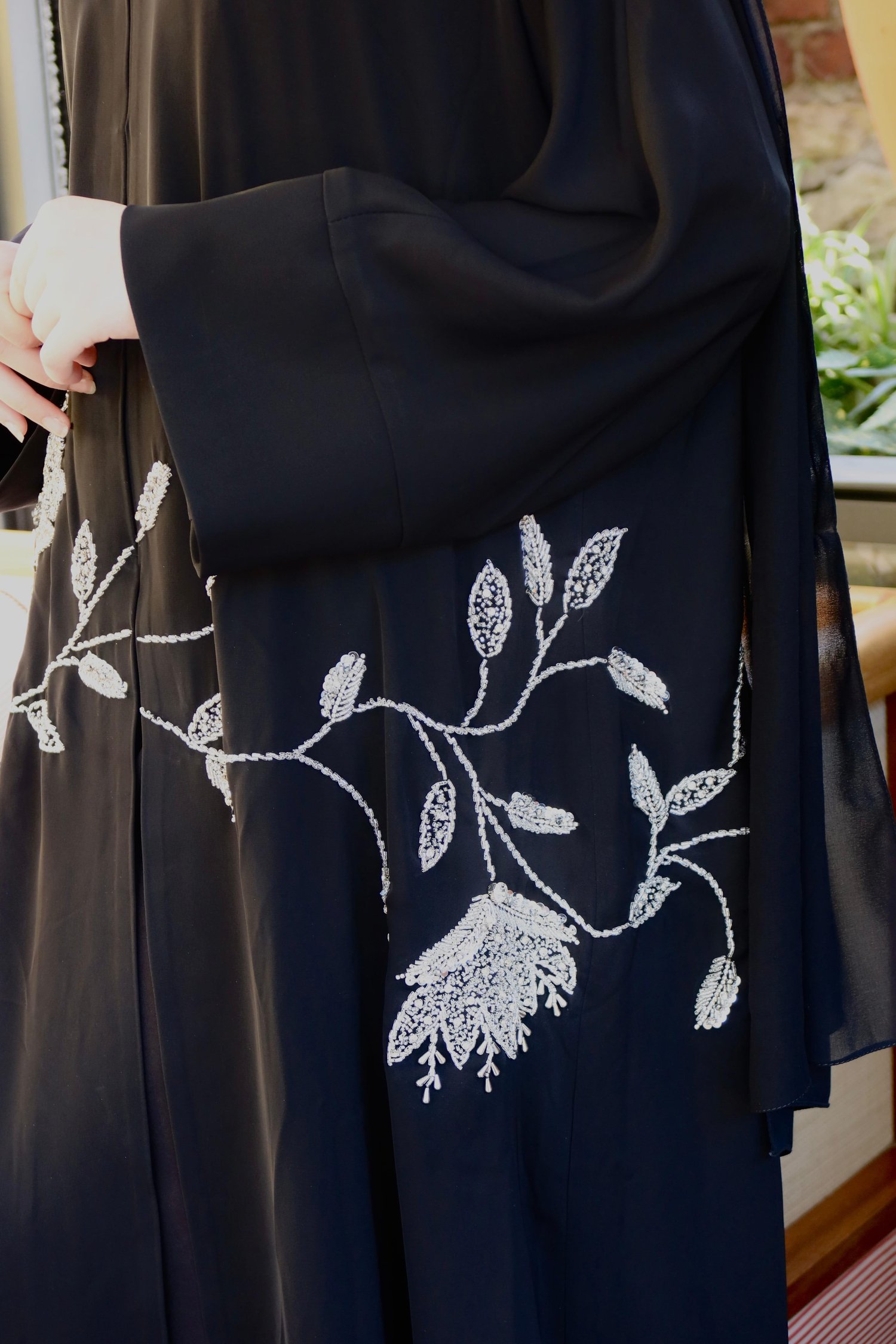 ATEŞ GÜLÜ ABAYA