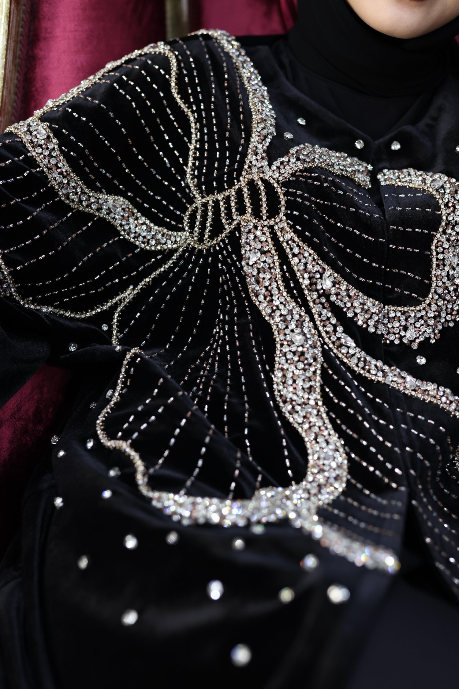 KADİFE ŞAFAK ABAYA