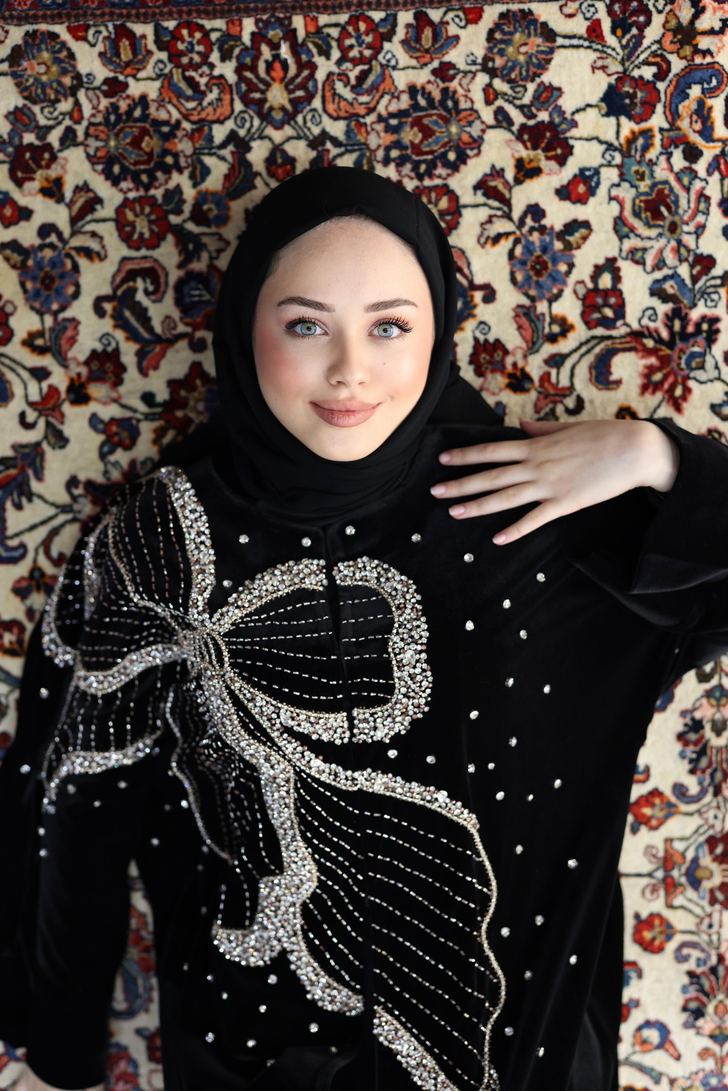 KADİFE ŞAFAK ABAYA
