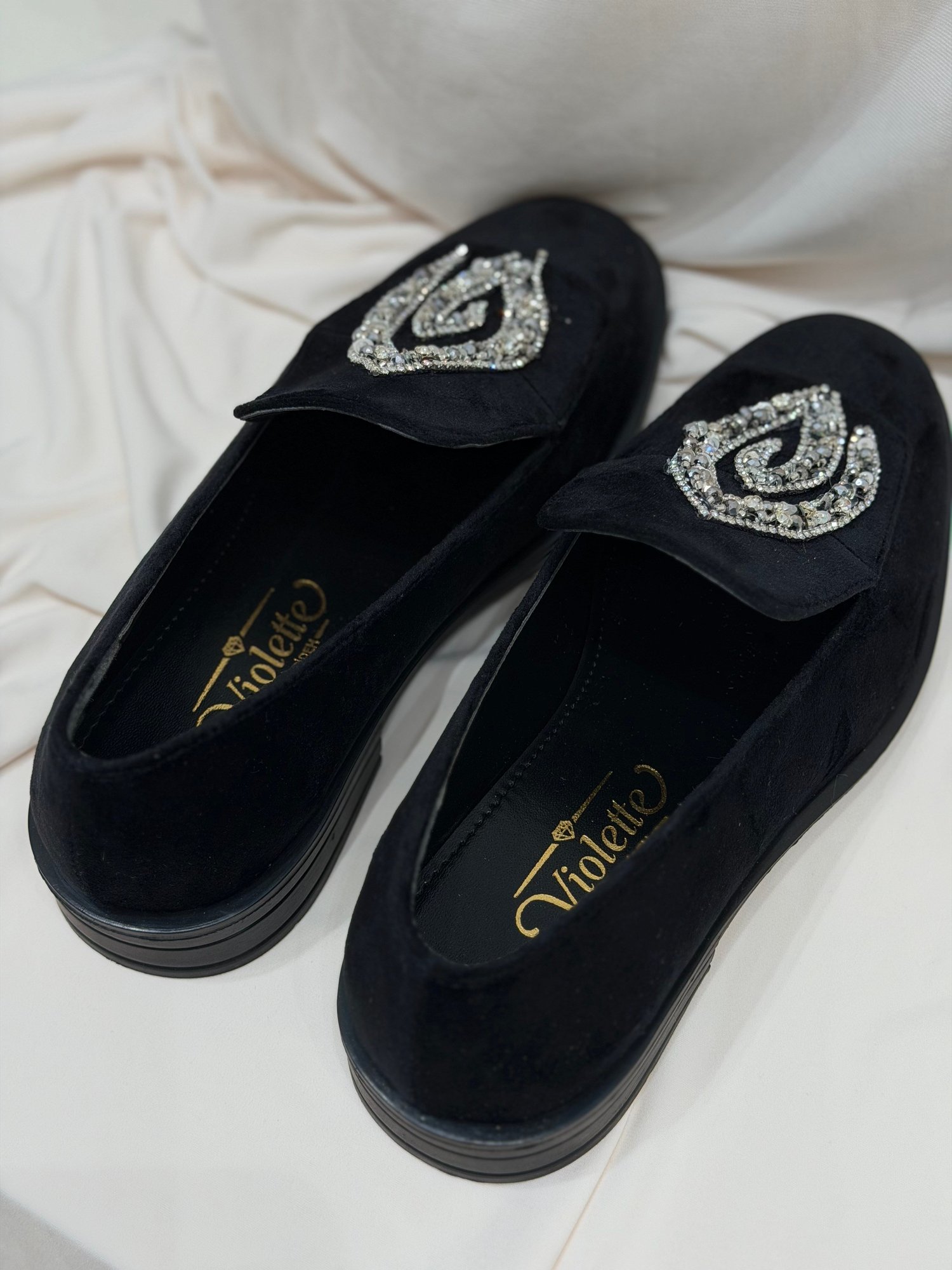 TARA LOAFER KADİFE AYAKKABI
