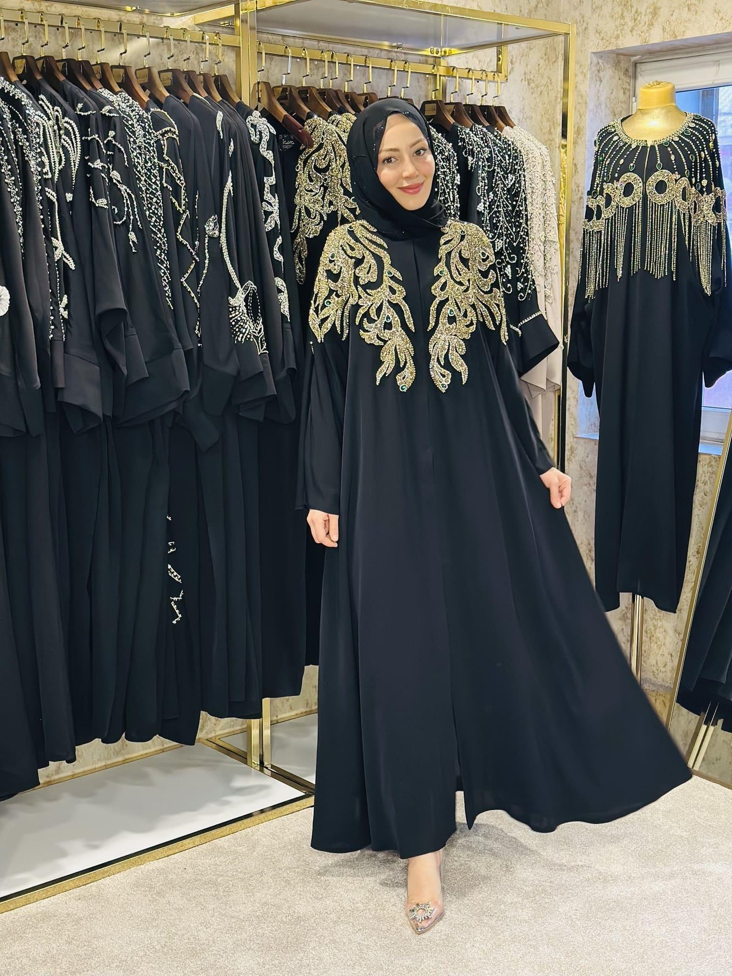 Vania Gold Abaya