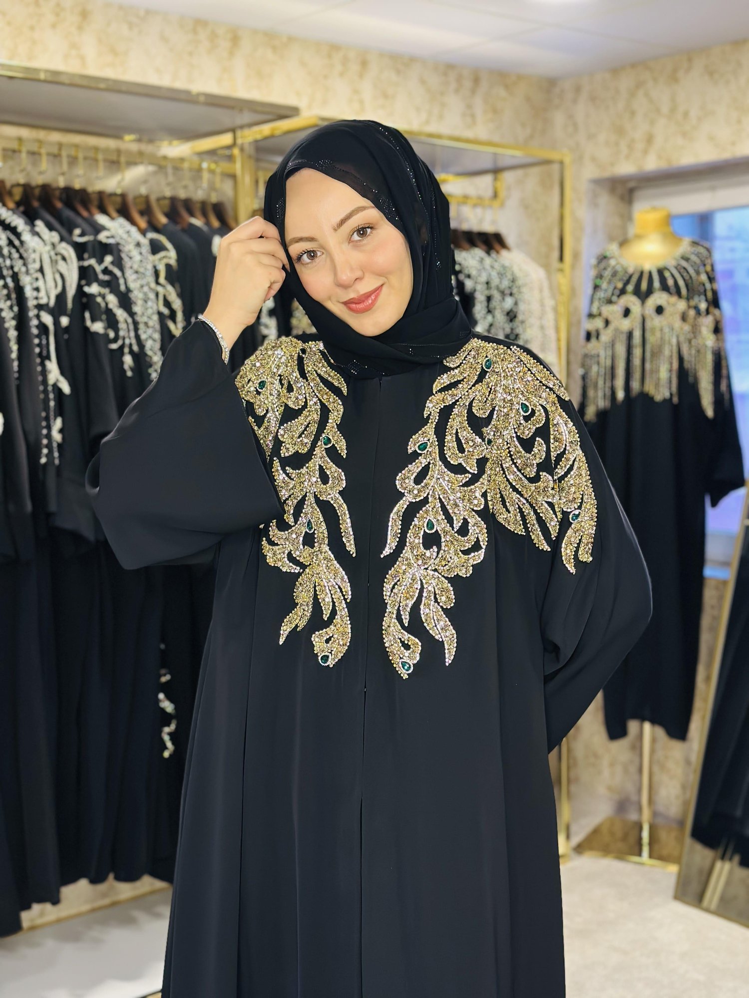 Vania Gold Abaya