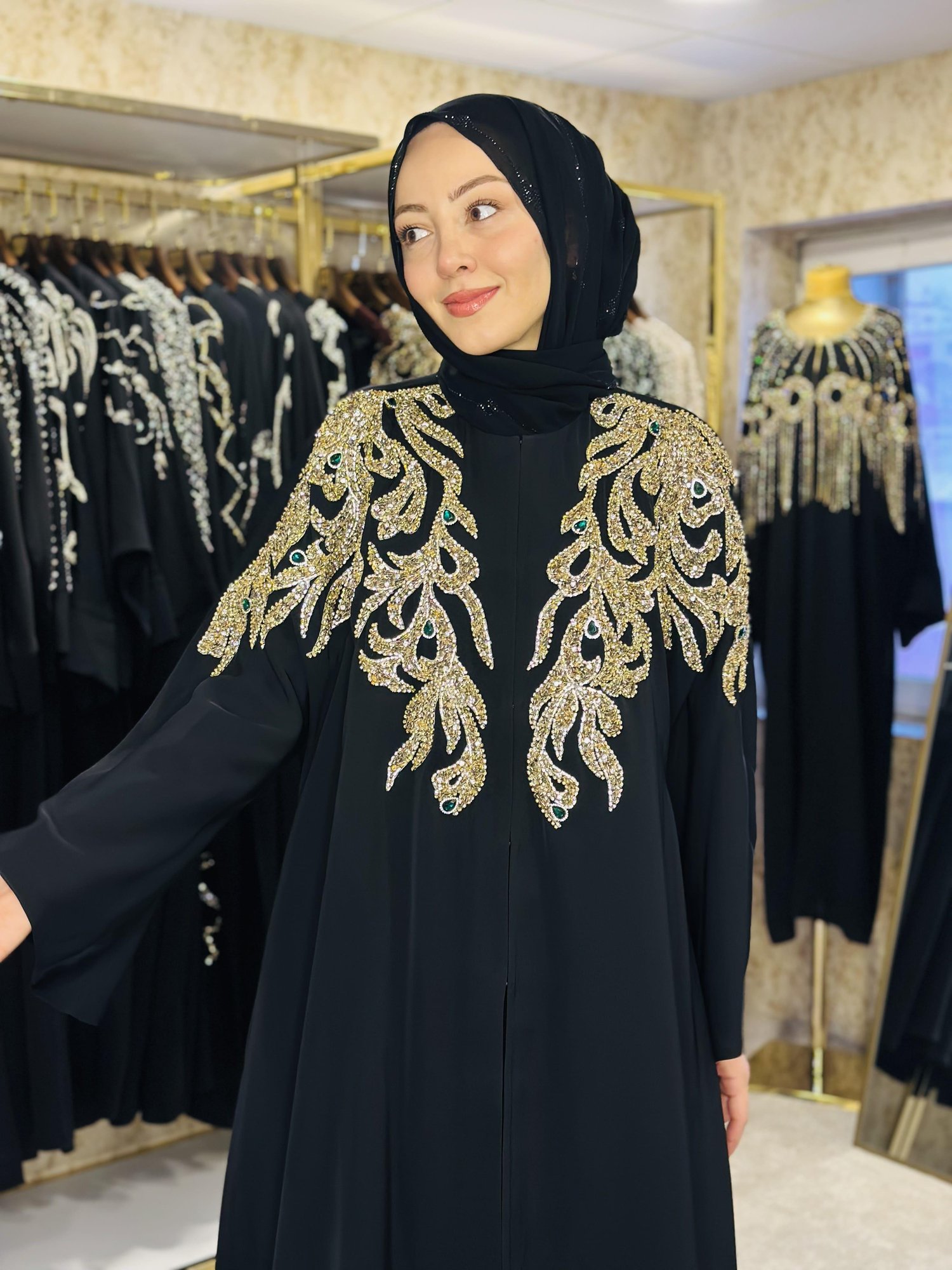 Vania Gold Abaya