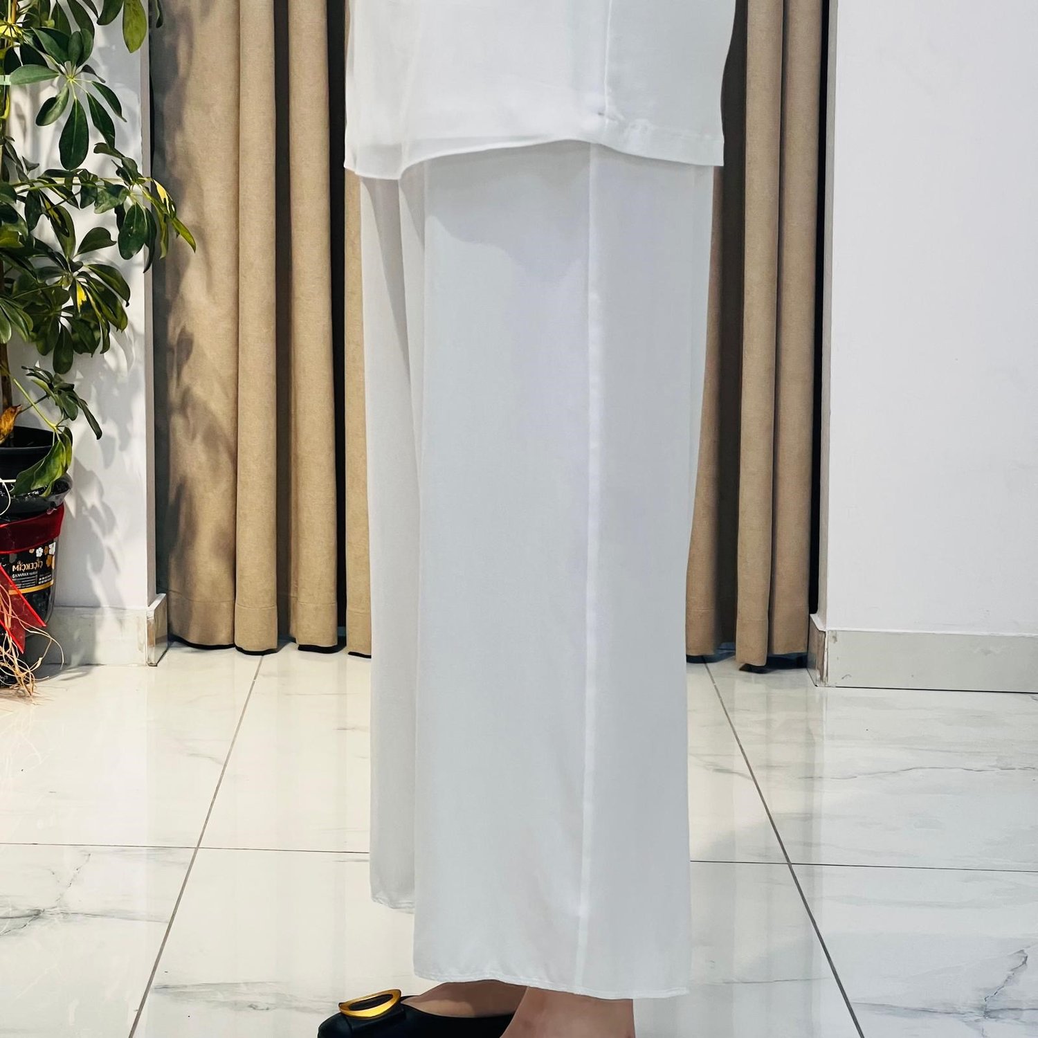 ALMARWAH PANTOLON İÇLİK BEYAZ