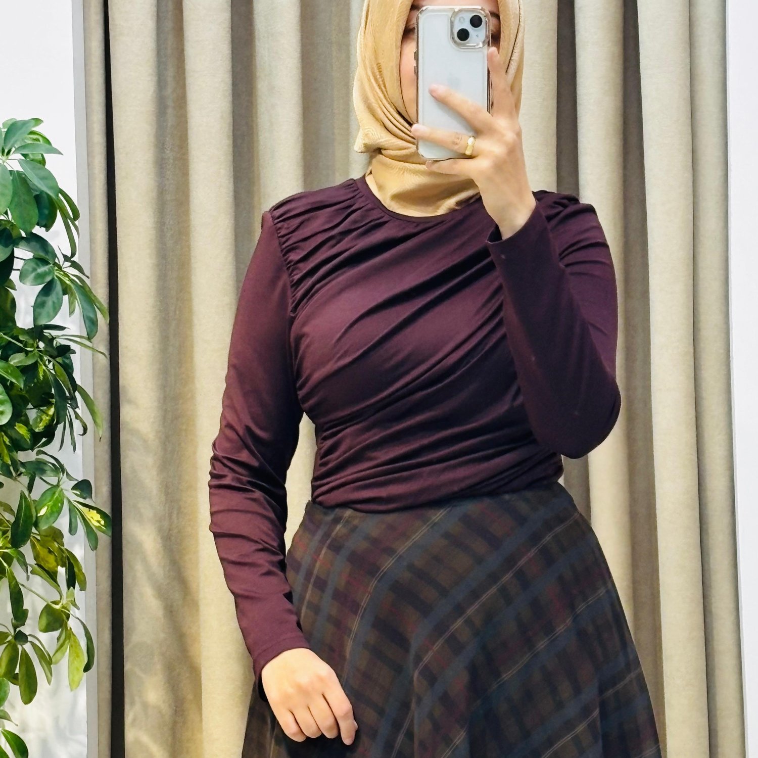 ALMARWAH TUNİK BORDO