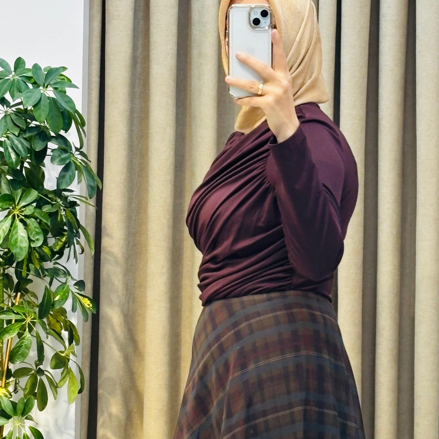 ALMARWAH TUNİK BORDO