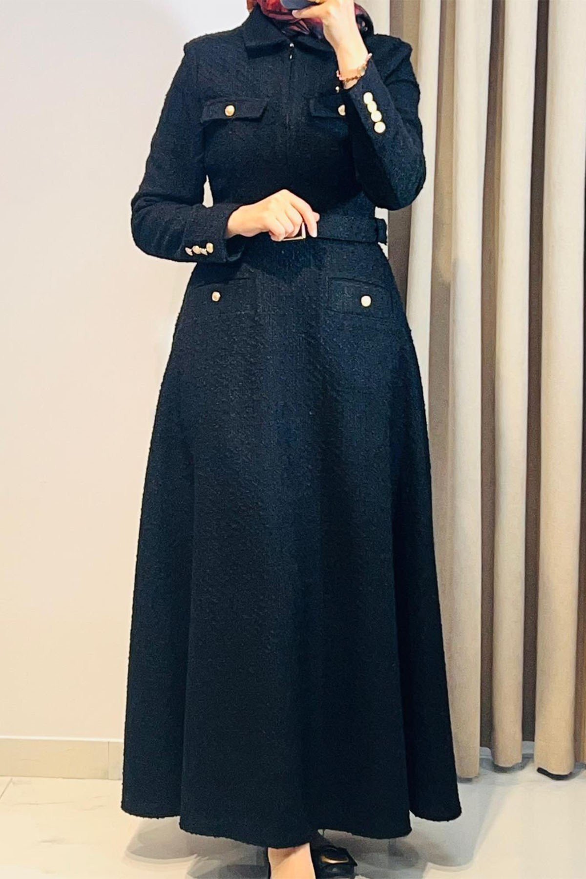 Lady Tuvit Elbise Siyah