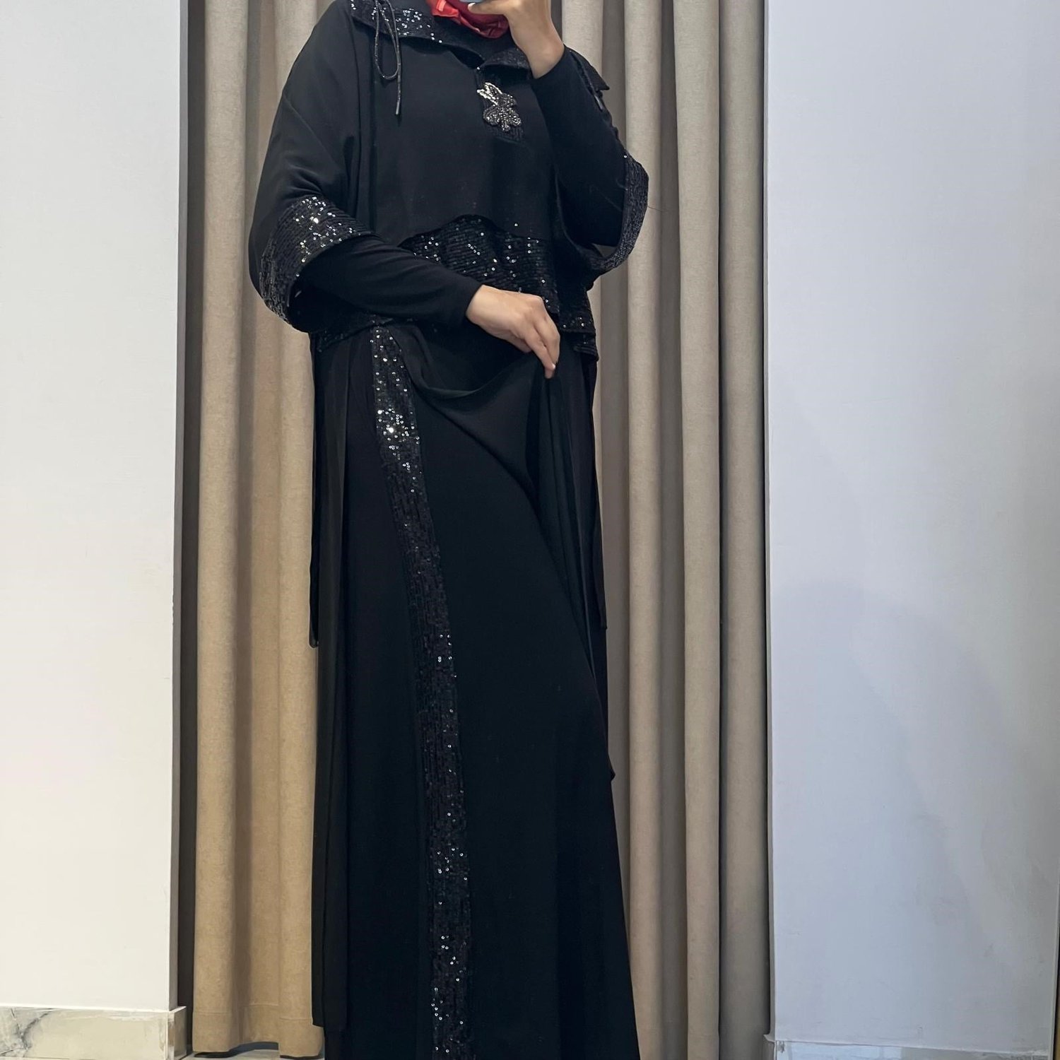 MY312 PAYETLİ TAŞLI TAKIM SİYAH