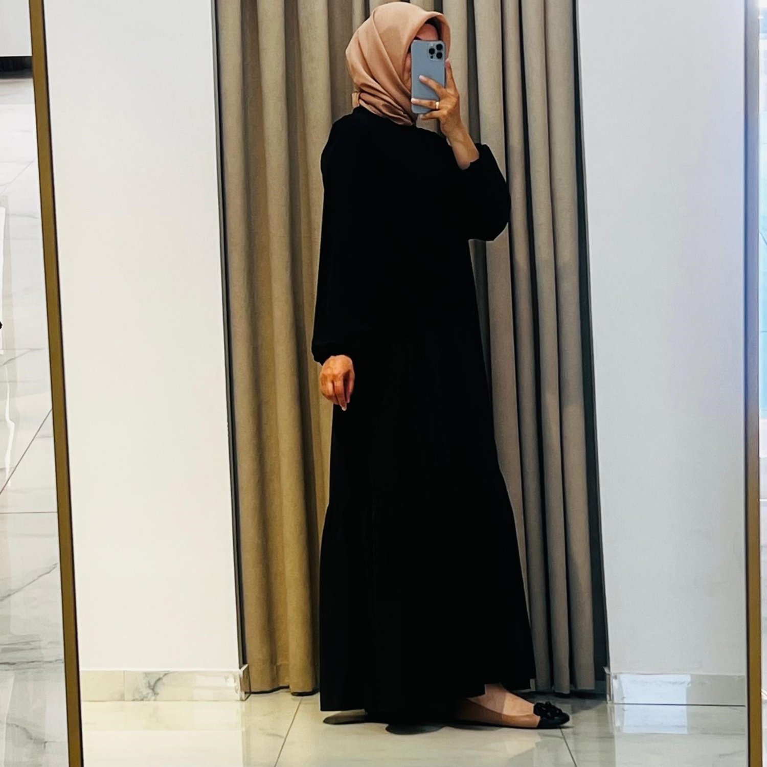 NURCAN ÇETİN ELBİSE SİYAH