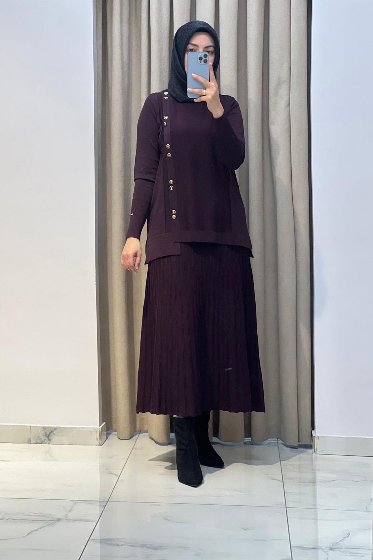 Ö.R Rayon Kelebek Etek Karadut
