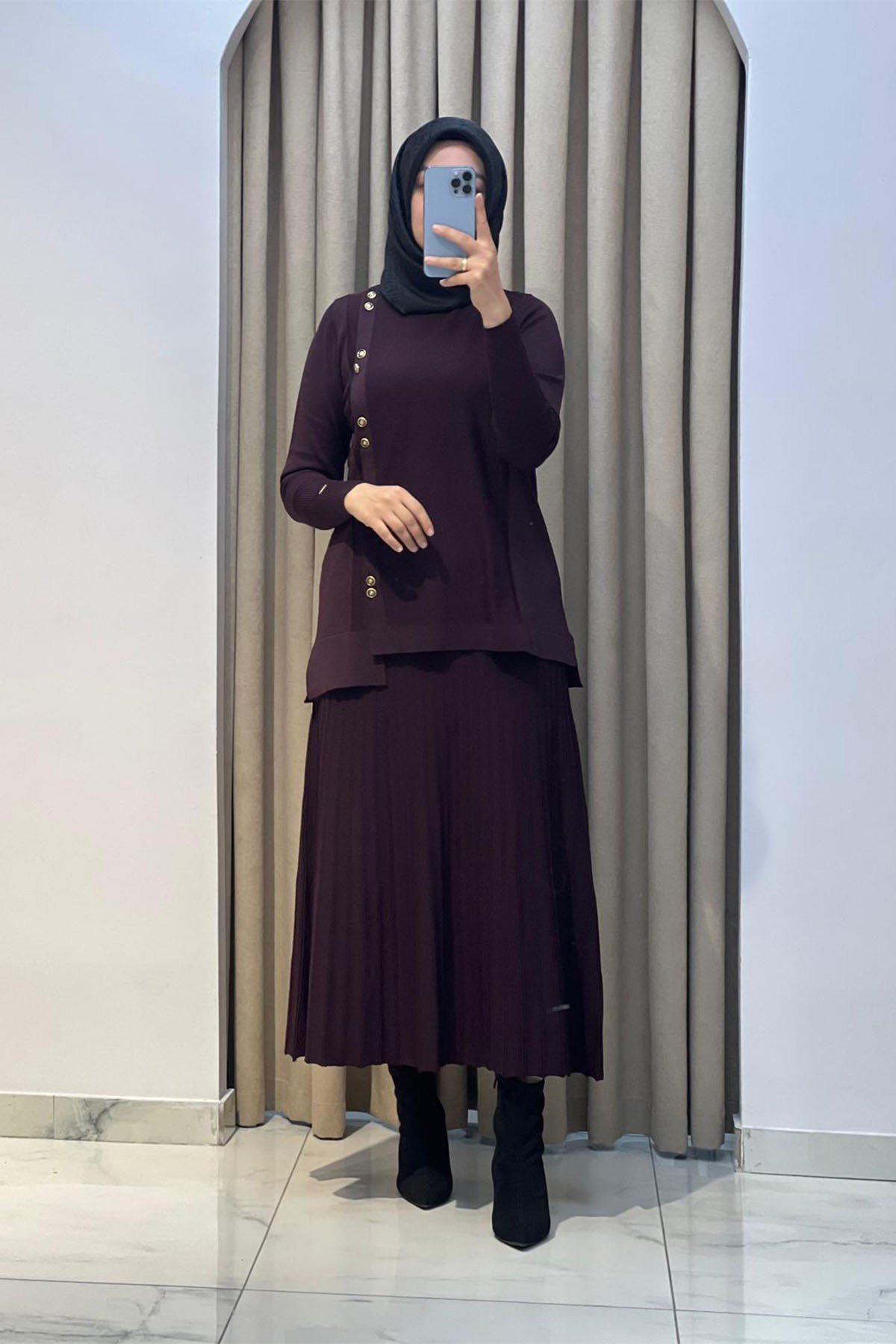 Ö.R Rayon Kelebek Etek Karadut