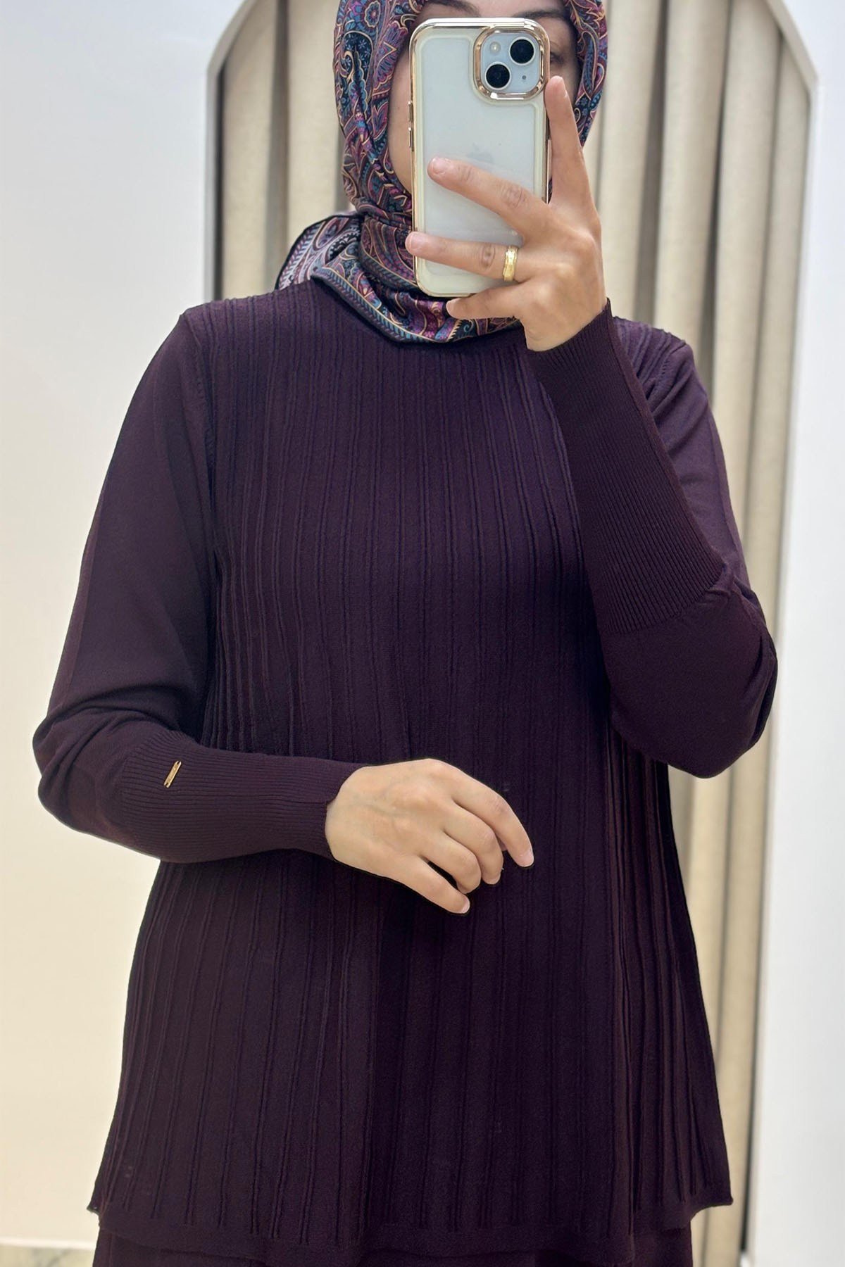 Ö.R Rayon Kelebek Bluz Karadut