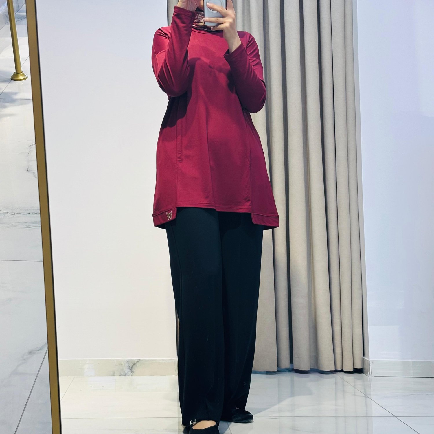 PENYE TUNİK BORDO BEJ YEŞİL KAHVE