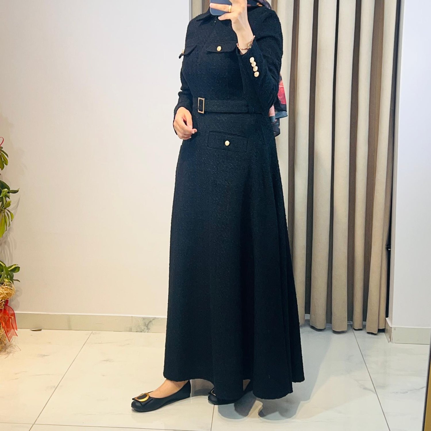 TERZİ DÜKKANI LADY TUVİT ELBİSE
