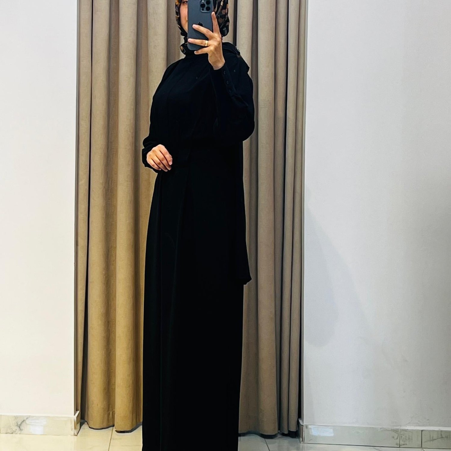 TERZİ DÜKKANI MONİCA KREP TULUM SİYAH