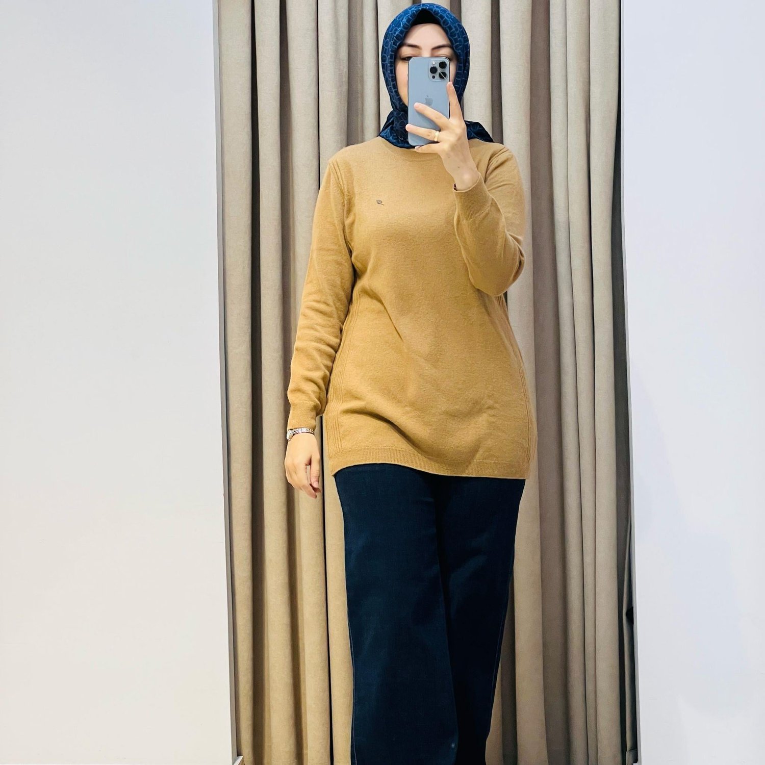 TIĞ TRİKO BASİC CASHMERE CAMEL