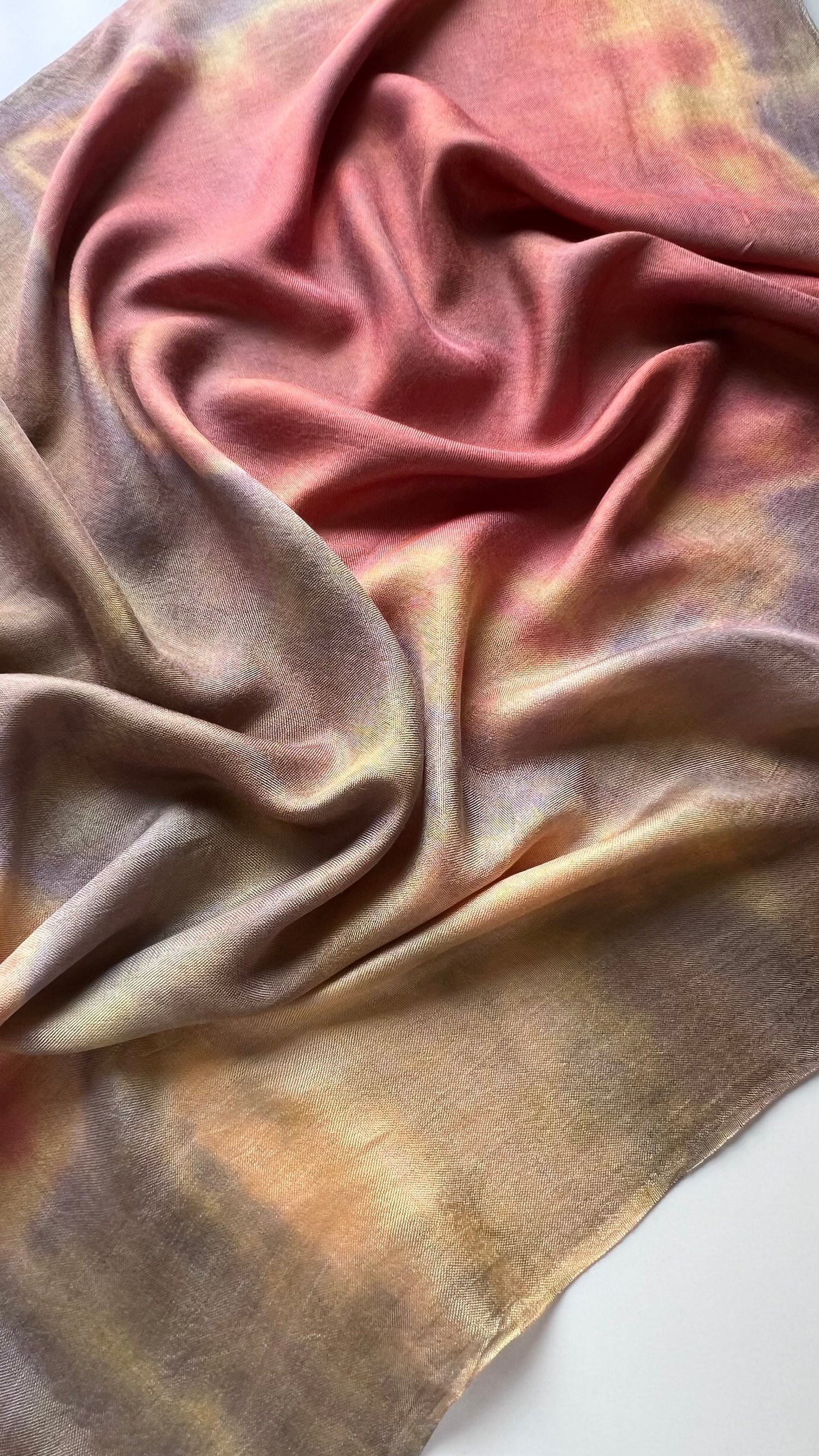 Gül Toprak Ebruli Kelagayi Eşarp 140x140