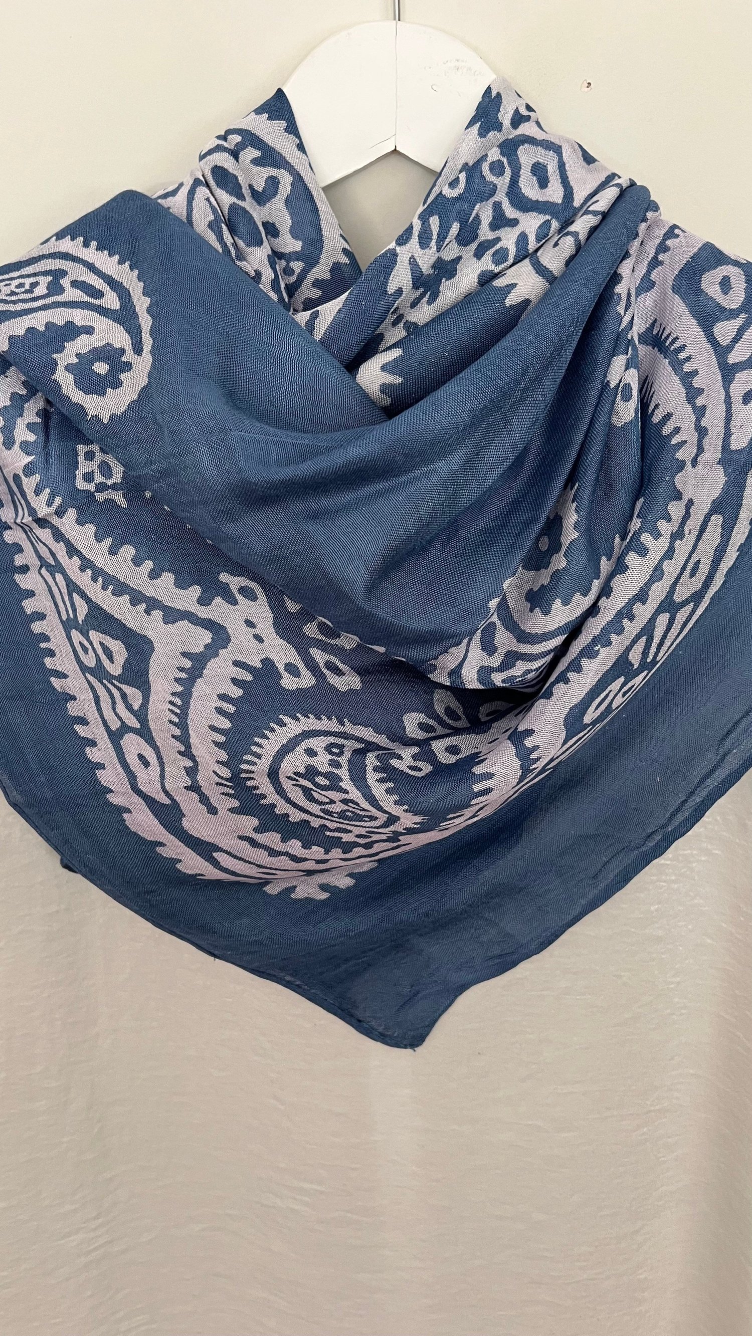 Pers Mavisi Kelagayi Eşarp 130x130
