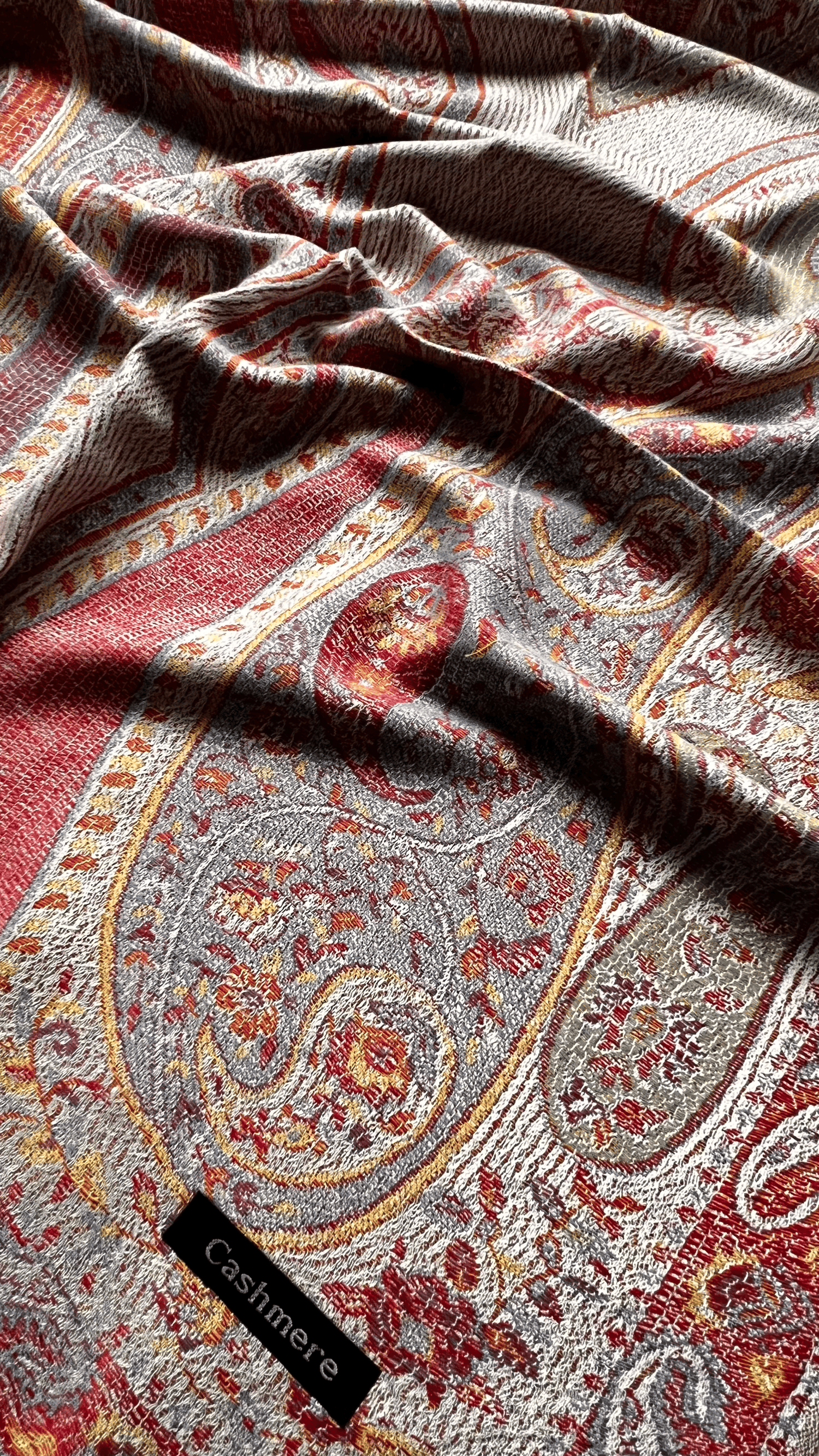 Pudra Kaşmir Şal 180x70