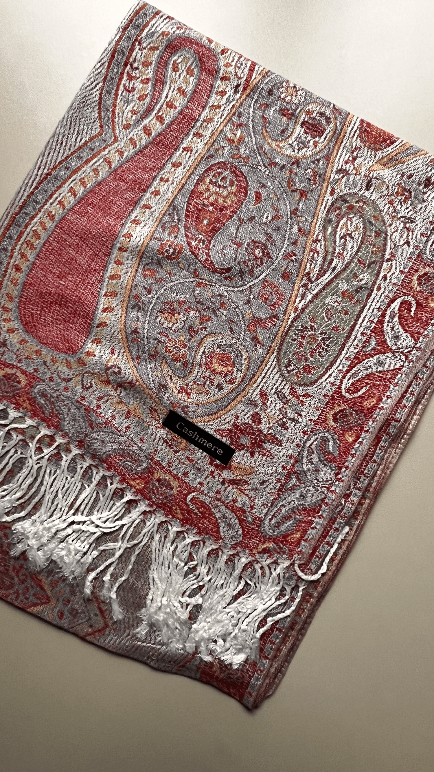 Pudra Kaşmir Şal 180x70