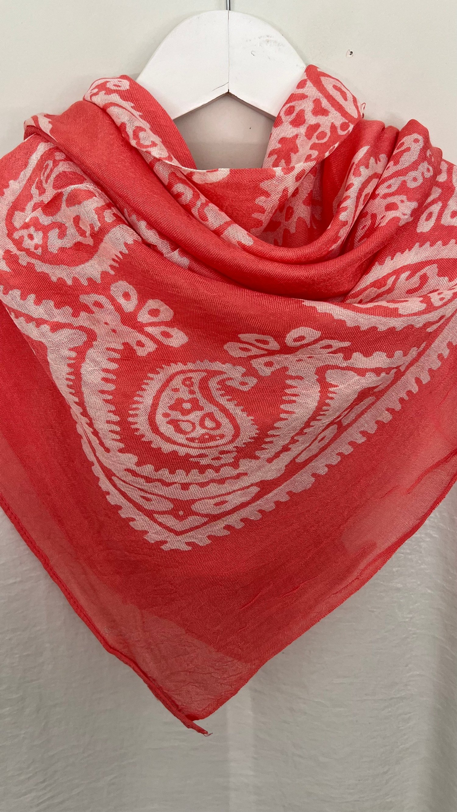 Şeftali Kelagayi Eşarp 130x130