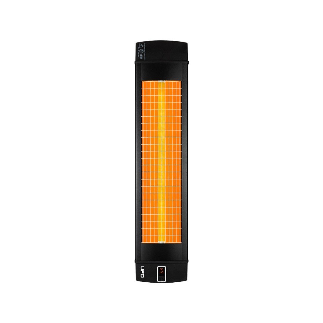 UFO Black Line 2000 W Uzaktan Kumandalı - Dikey ve Yatay Isıtıcı