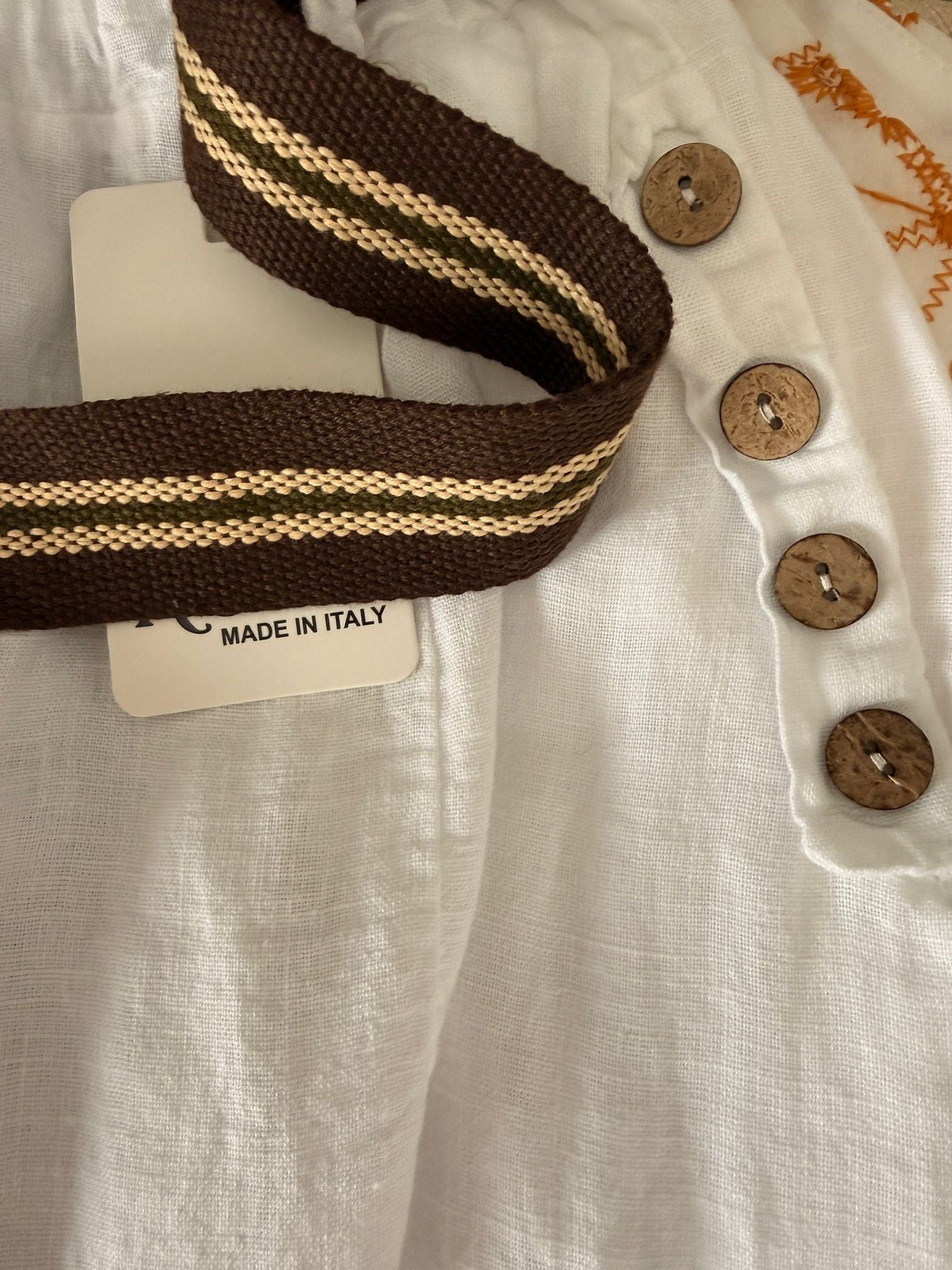 %100 Keten İthal Bohem Pantolon