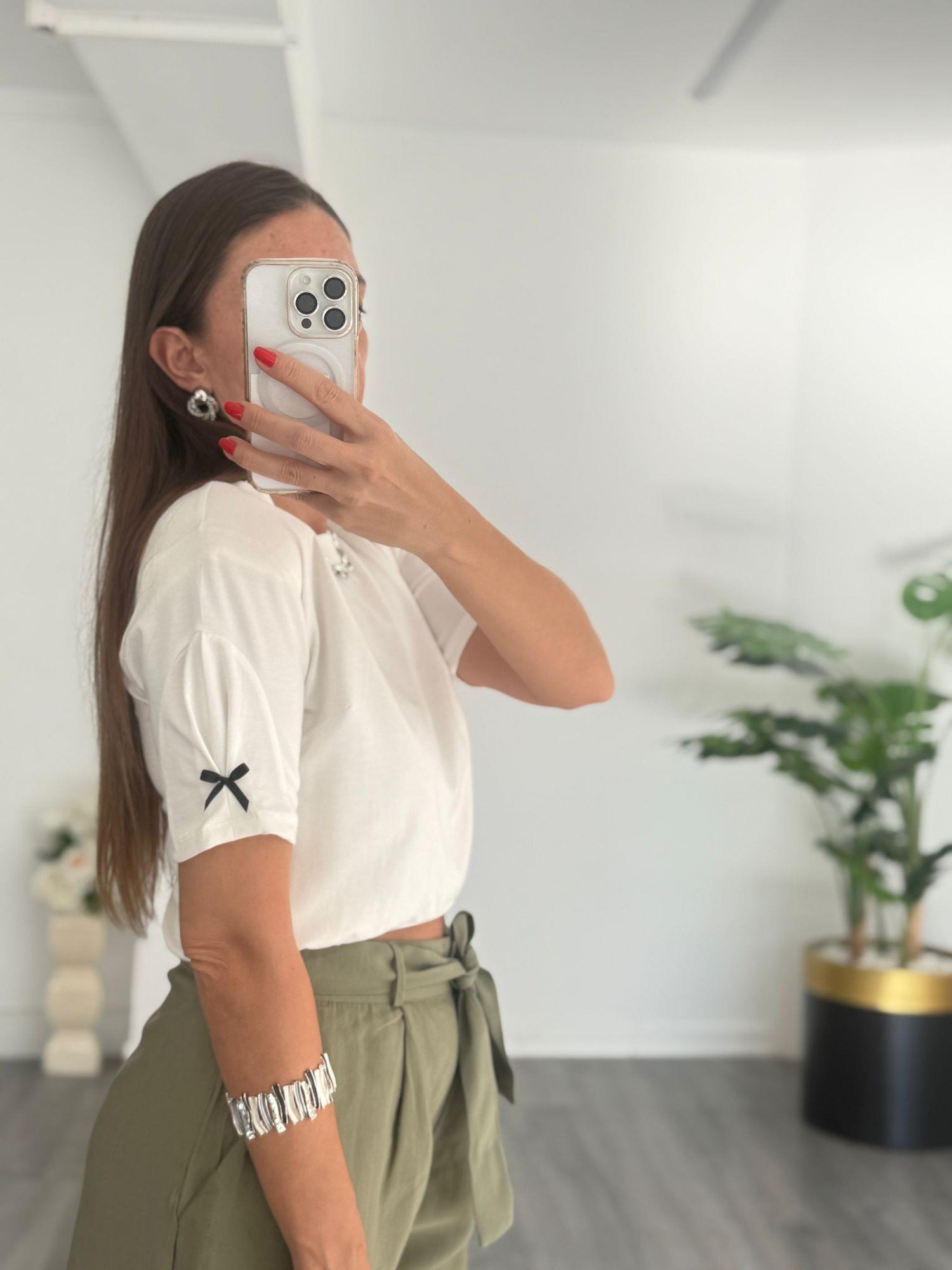 Bebe Kurdela Detaylı Tshirt