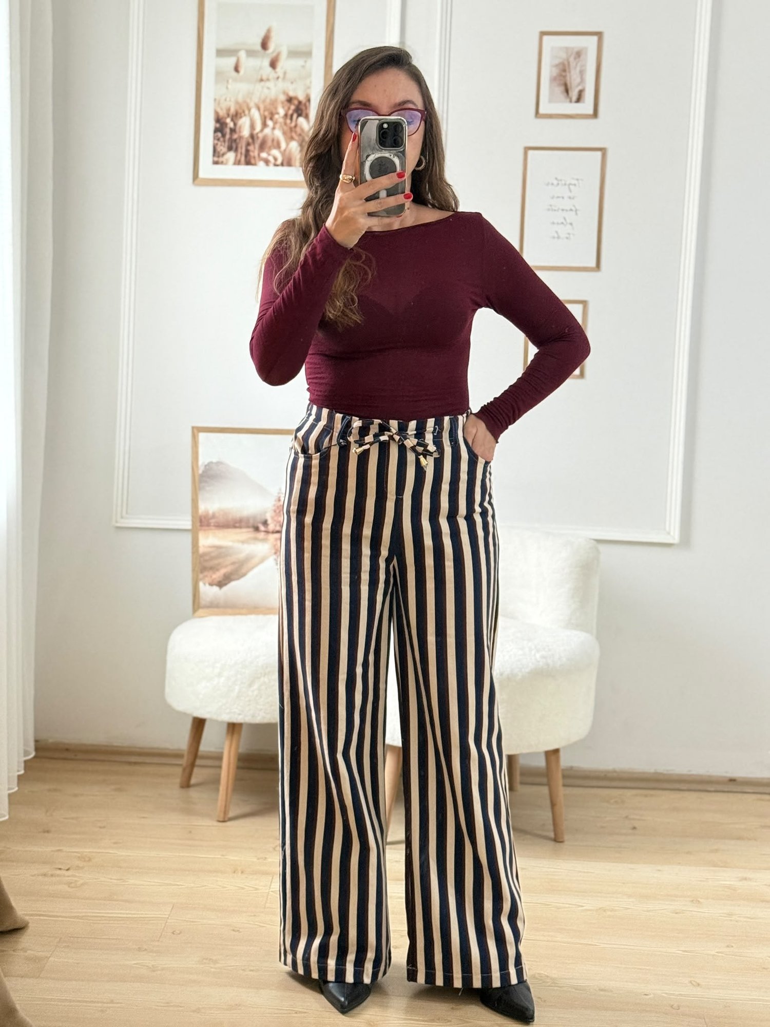 Biye Geçişli Pantolon