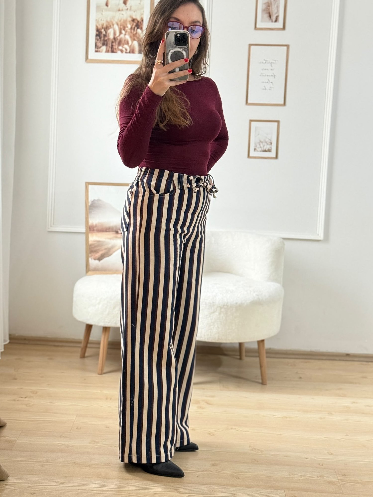 Biye Geçişli Pantolon