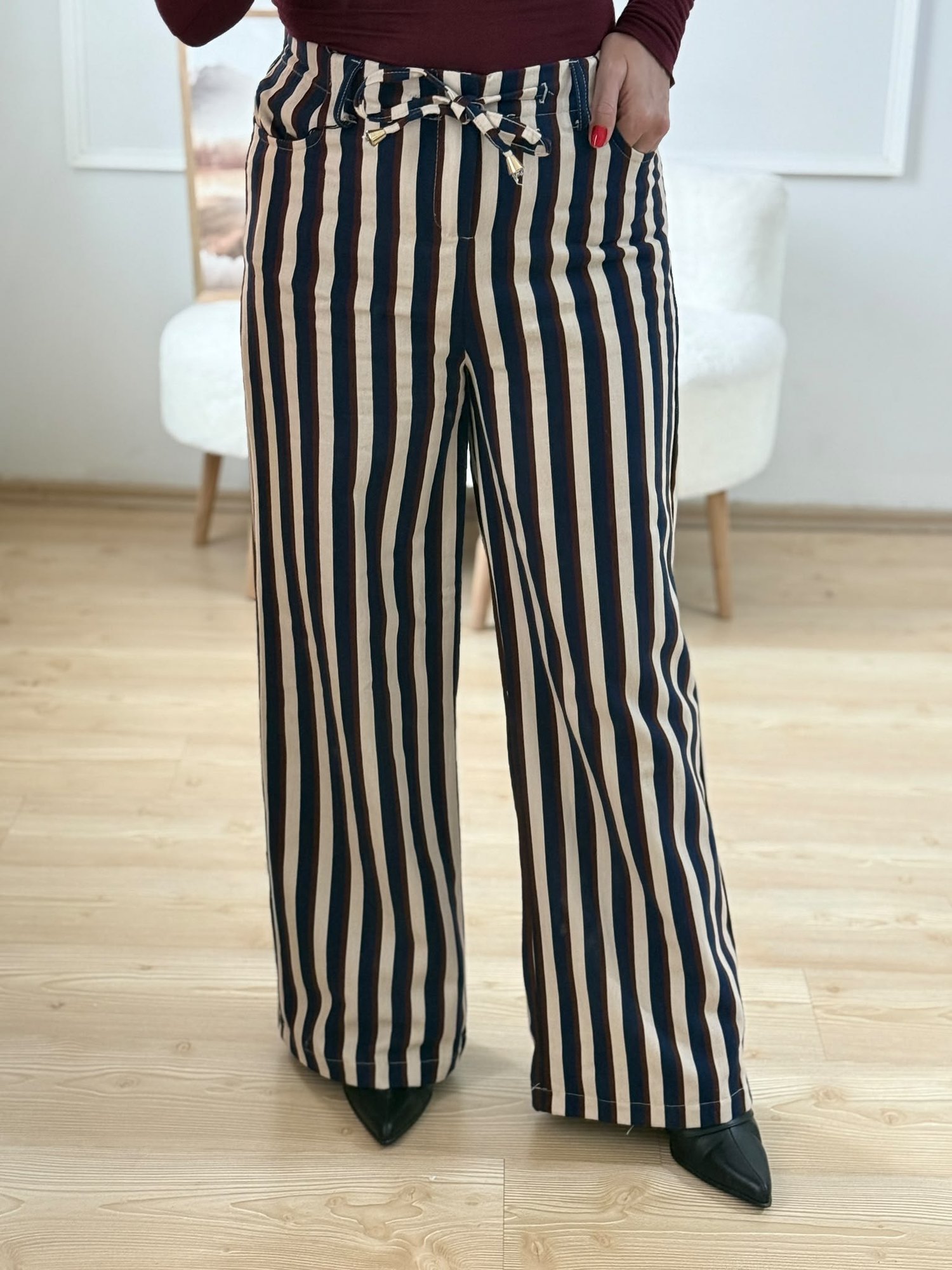 Biye Geçişli Pantolon