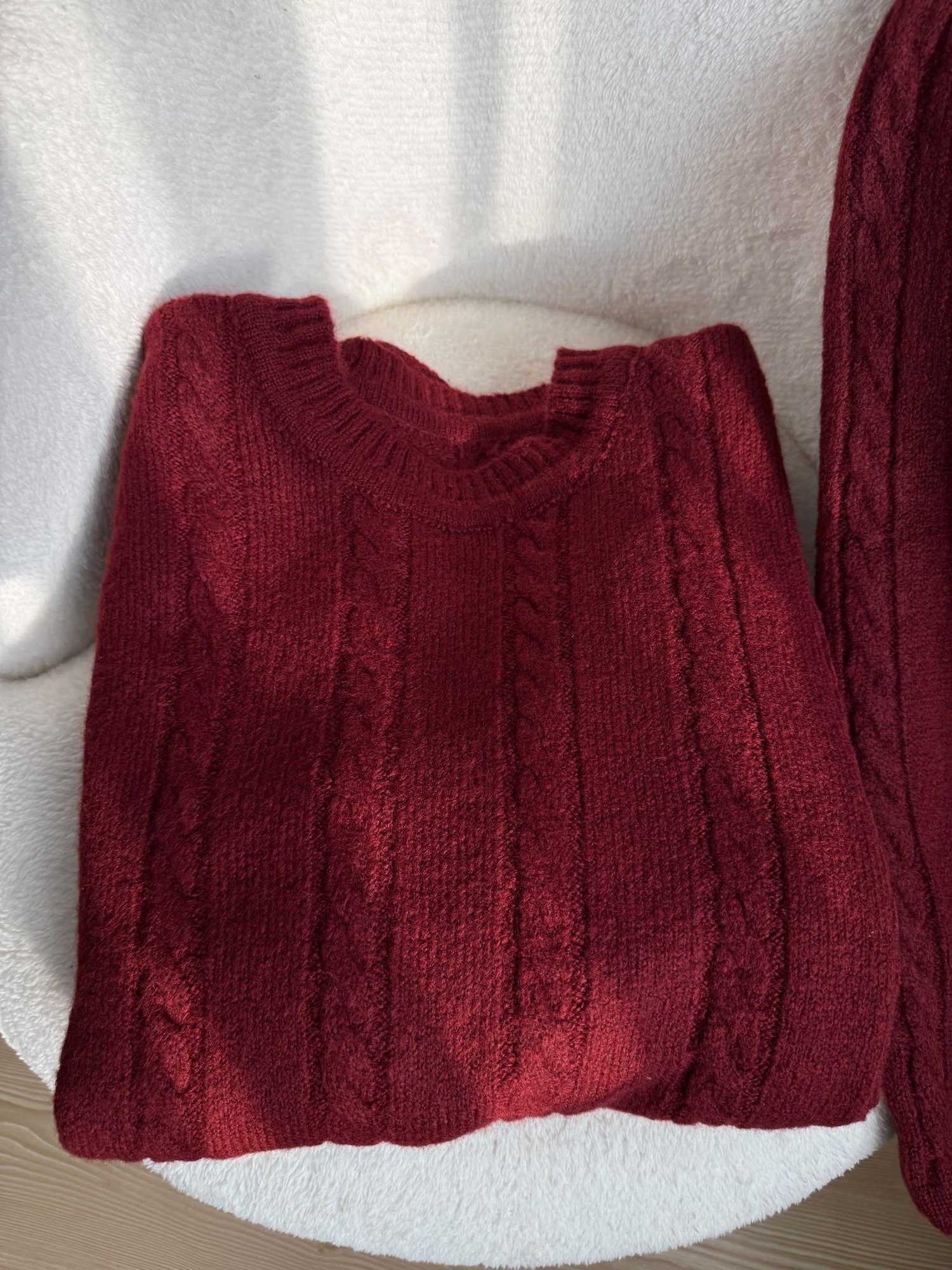 Bordo Örgü Takım 