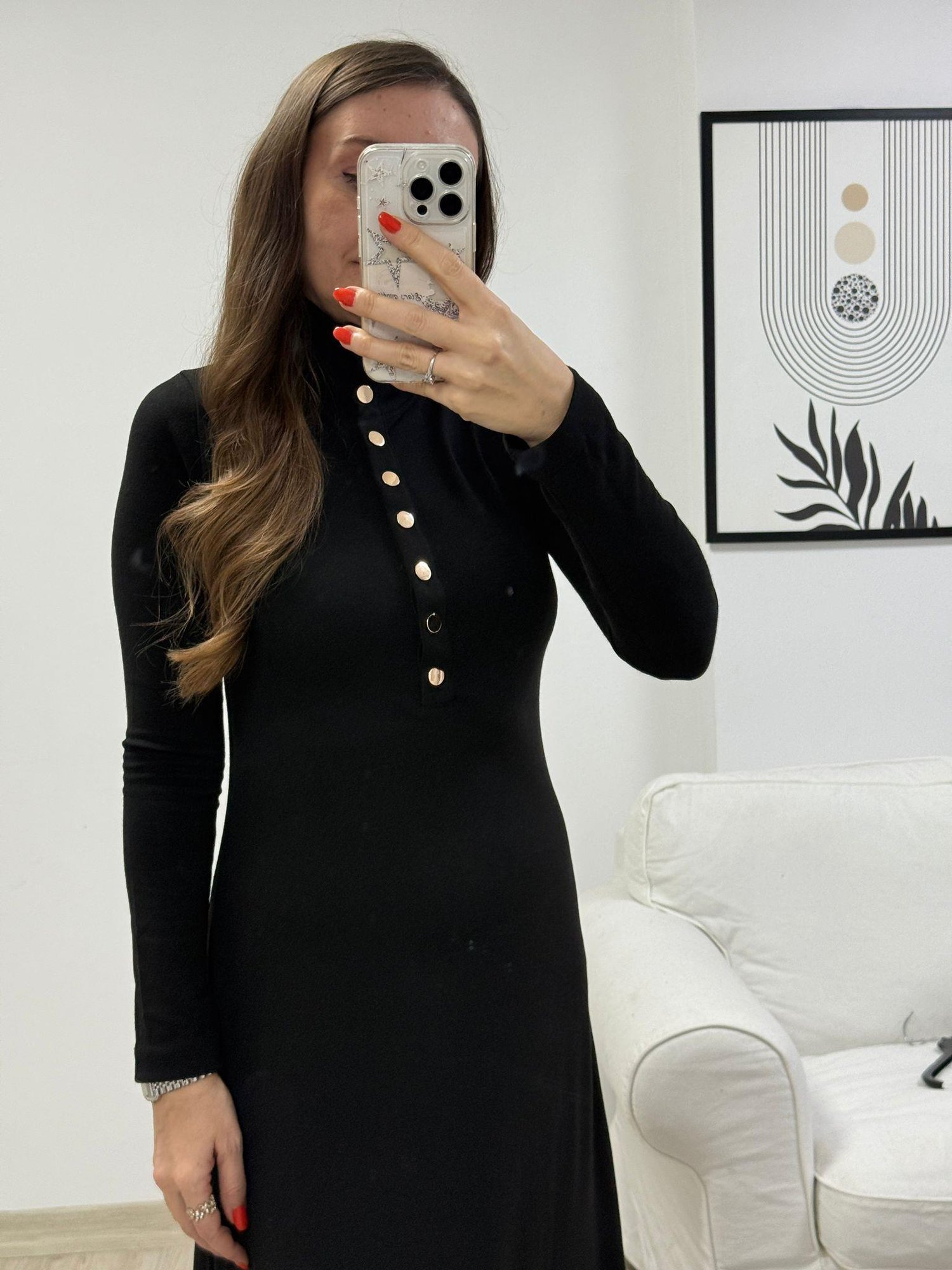 ÇITÇIT DETAYLI  ELBİSE