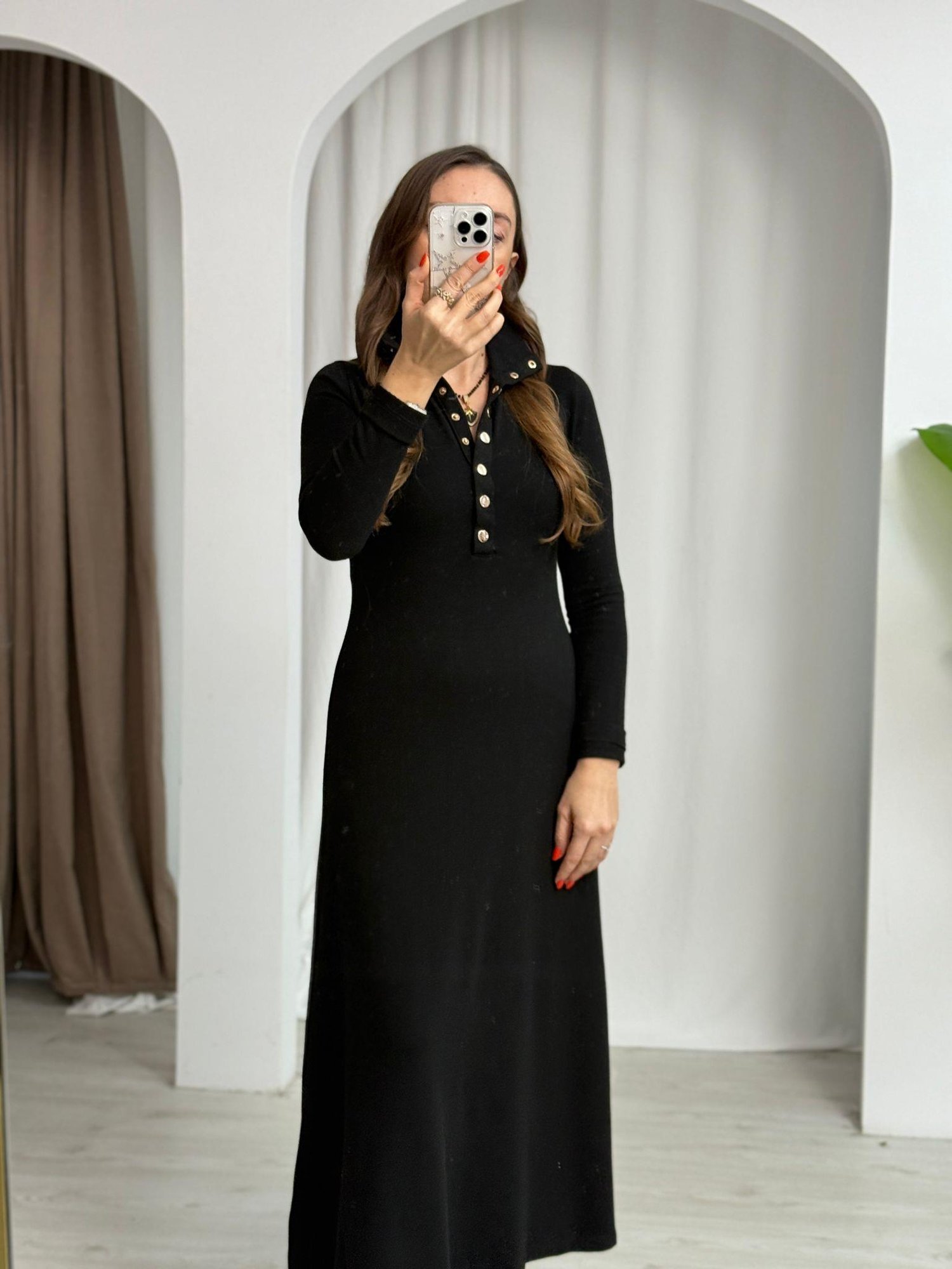 ÇITÇIT DETAYLI  ELBİSE