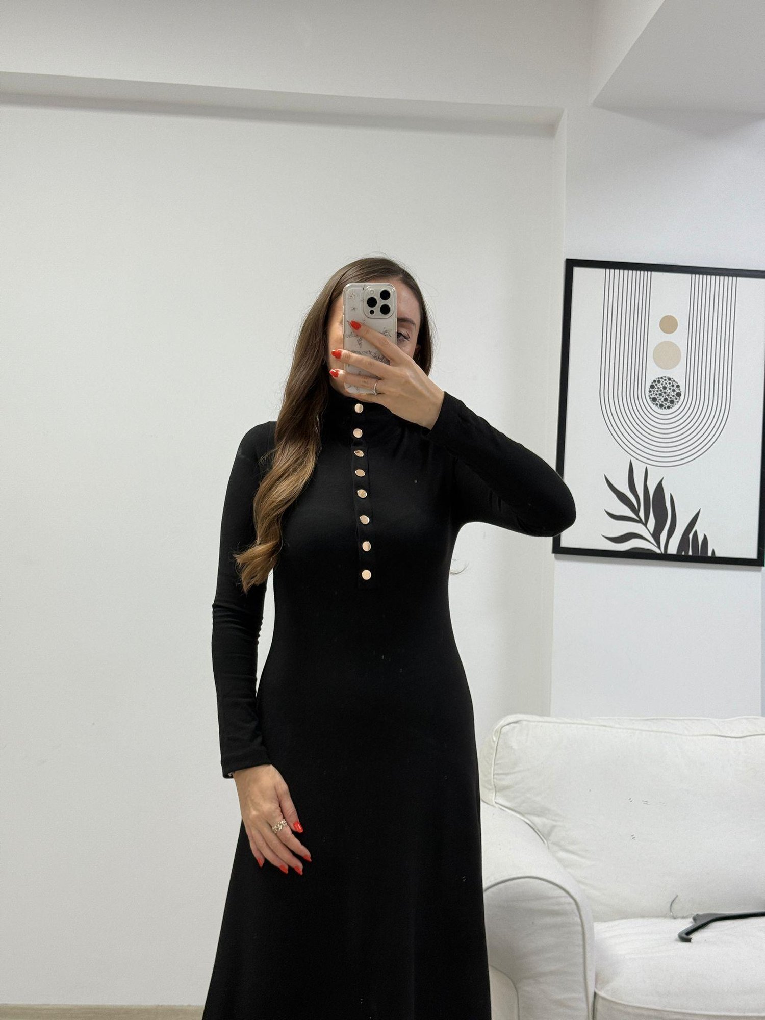 ÇITÇIT DETAYLI  ELBİSE