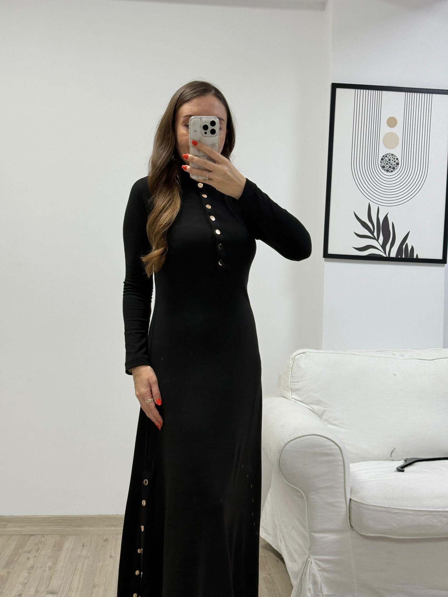 ÇITÇIT DETAYLI  ELBİSE