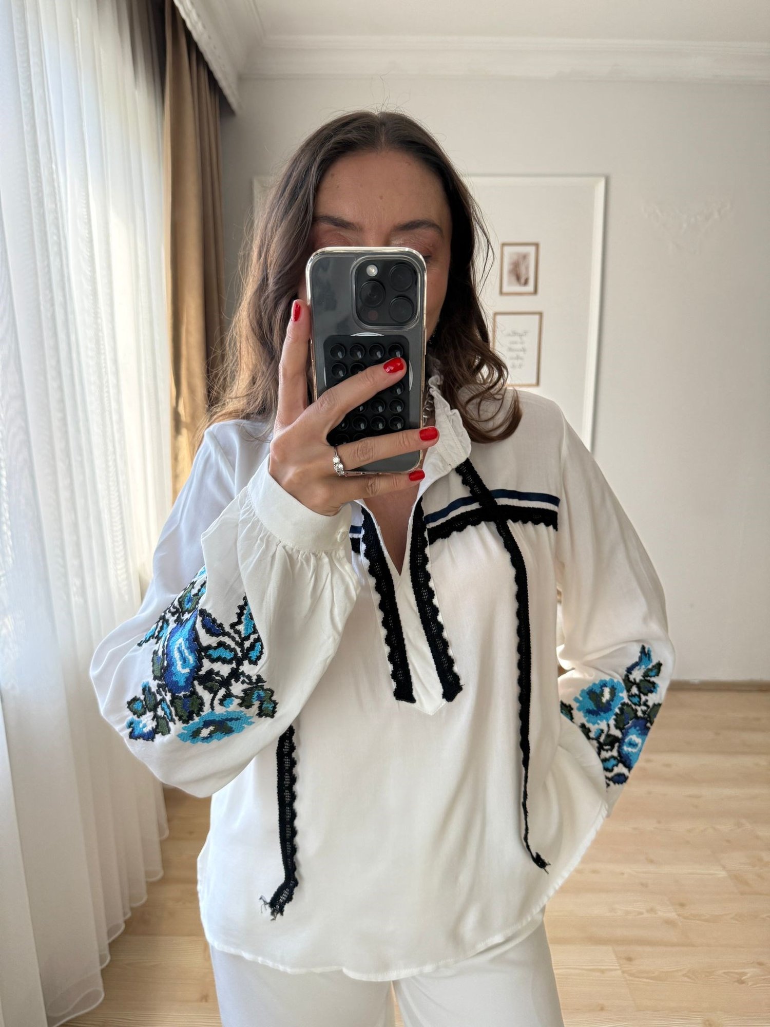 Etnik Desen Bluz