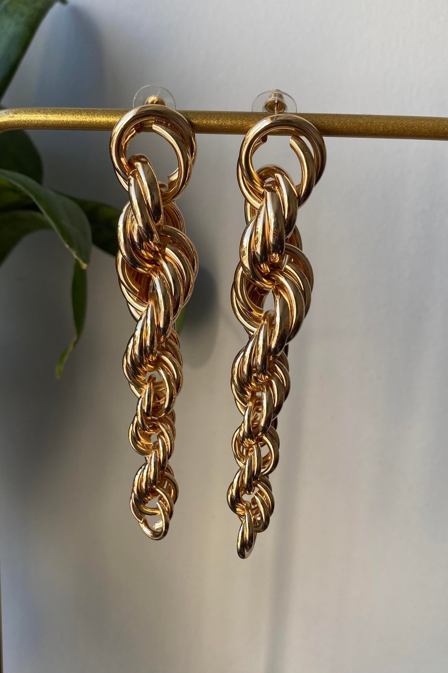 Golden Luna Küpe