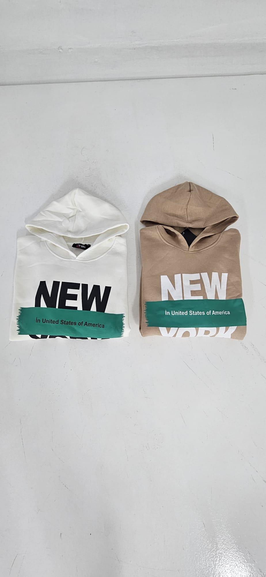 Kahverengi  Sweat Yeşil  Yazılı 