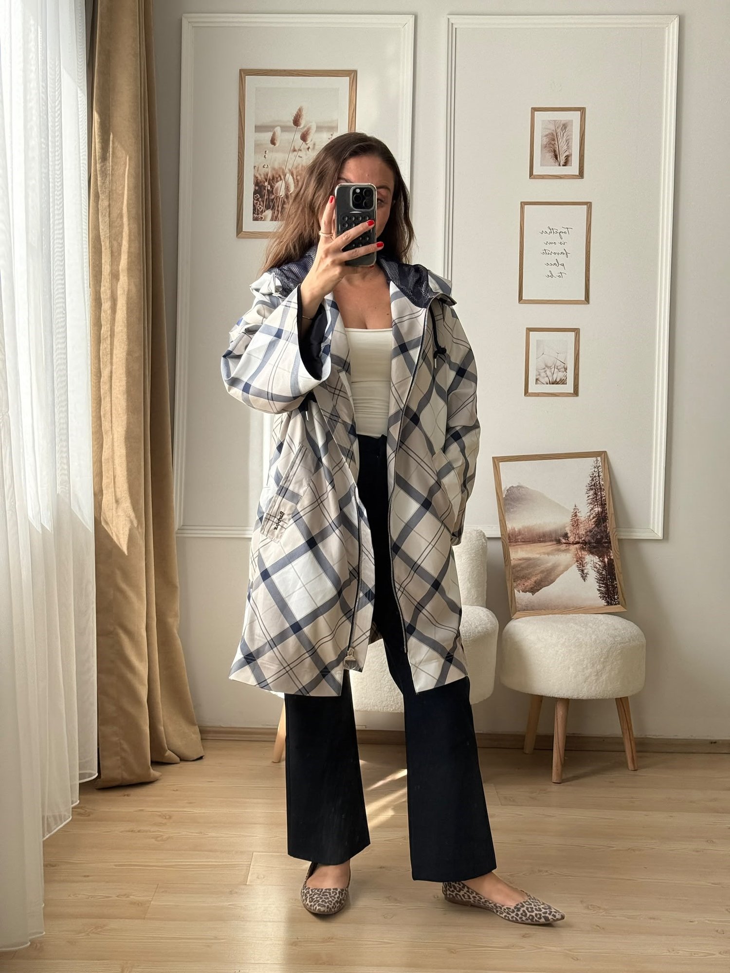 Kinsale Tartan Showerproof Ceket