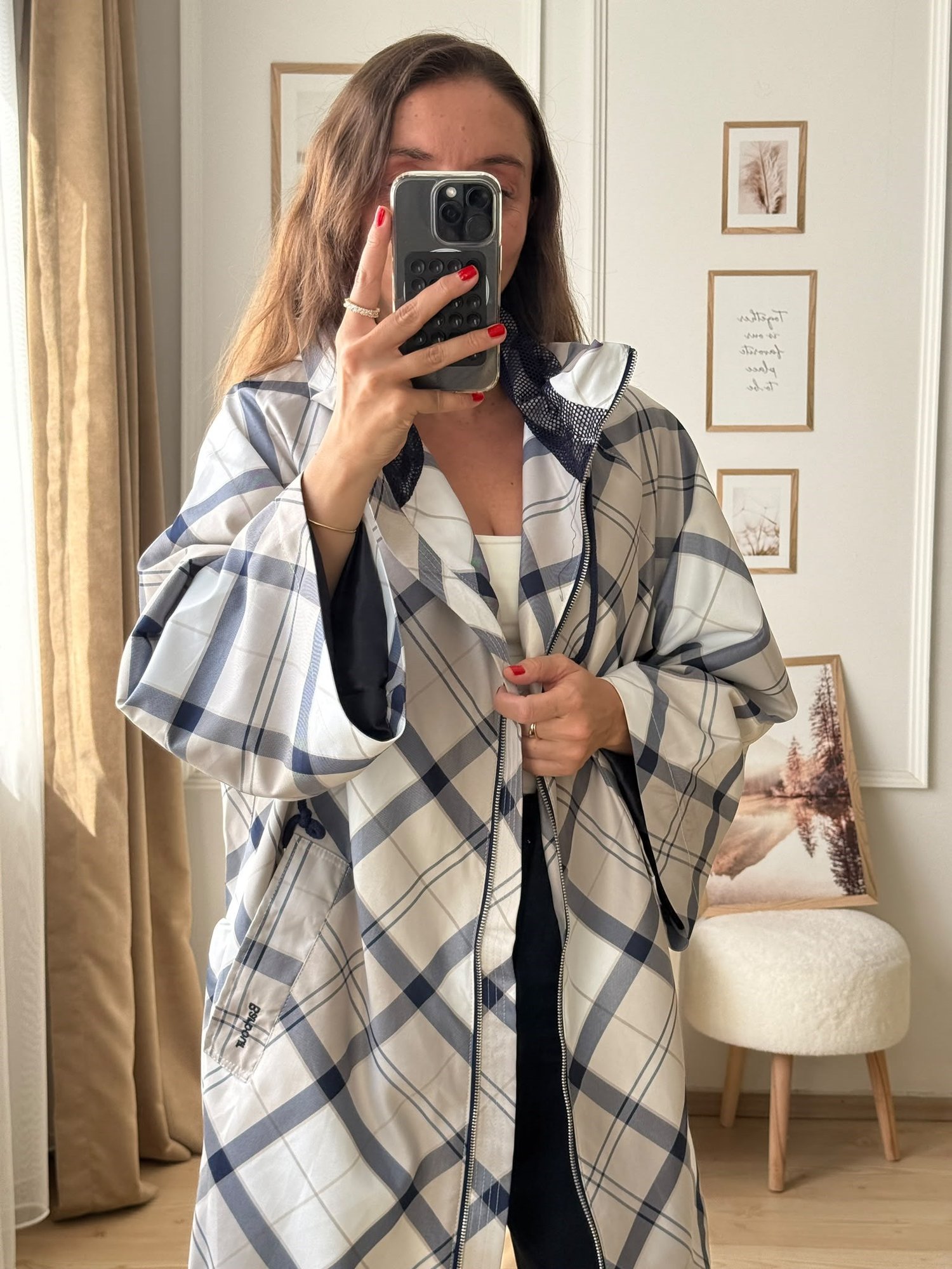Kinsale Tartan Showerproof Ceket
