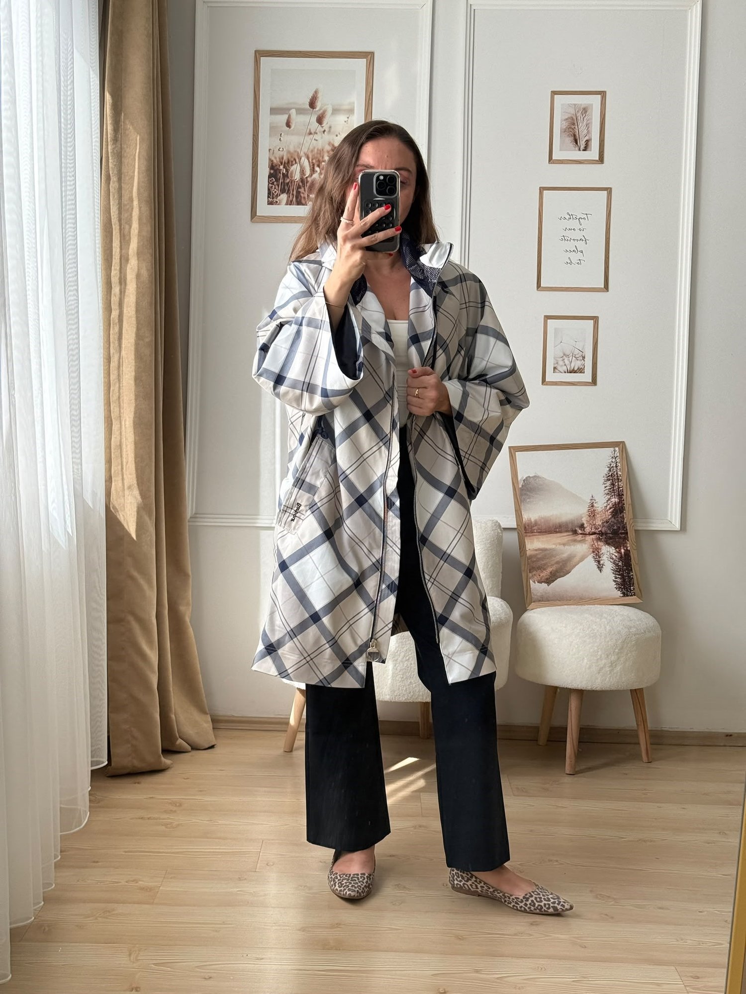 Kinsale Tartan Showerproof Ceket