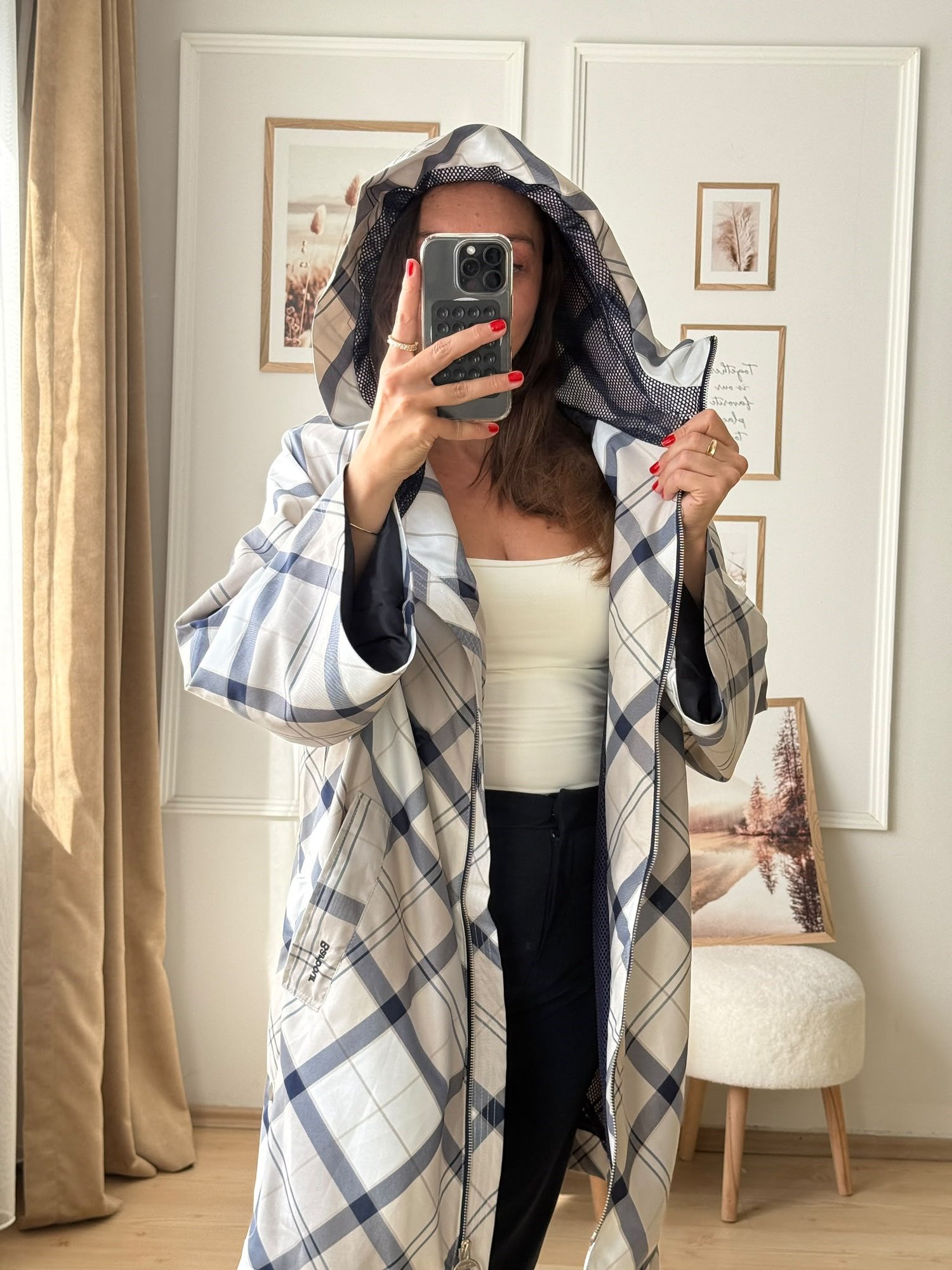 Kinsale Tartan Showerproof Ceket