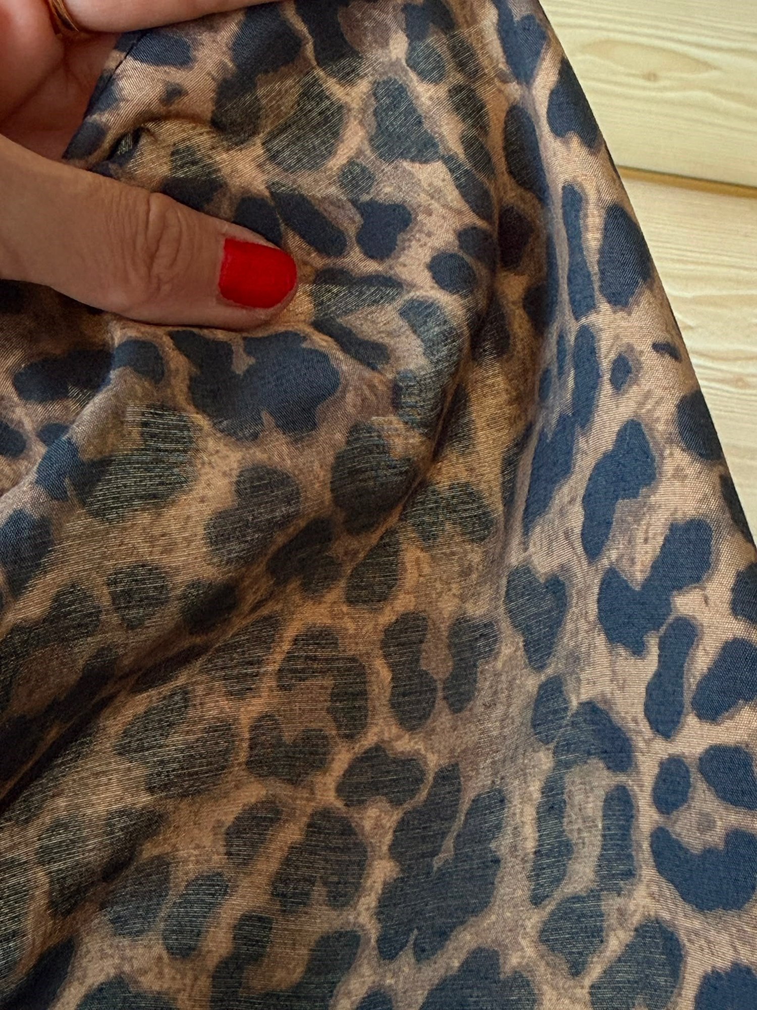 Leopar Desen Gömlek