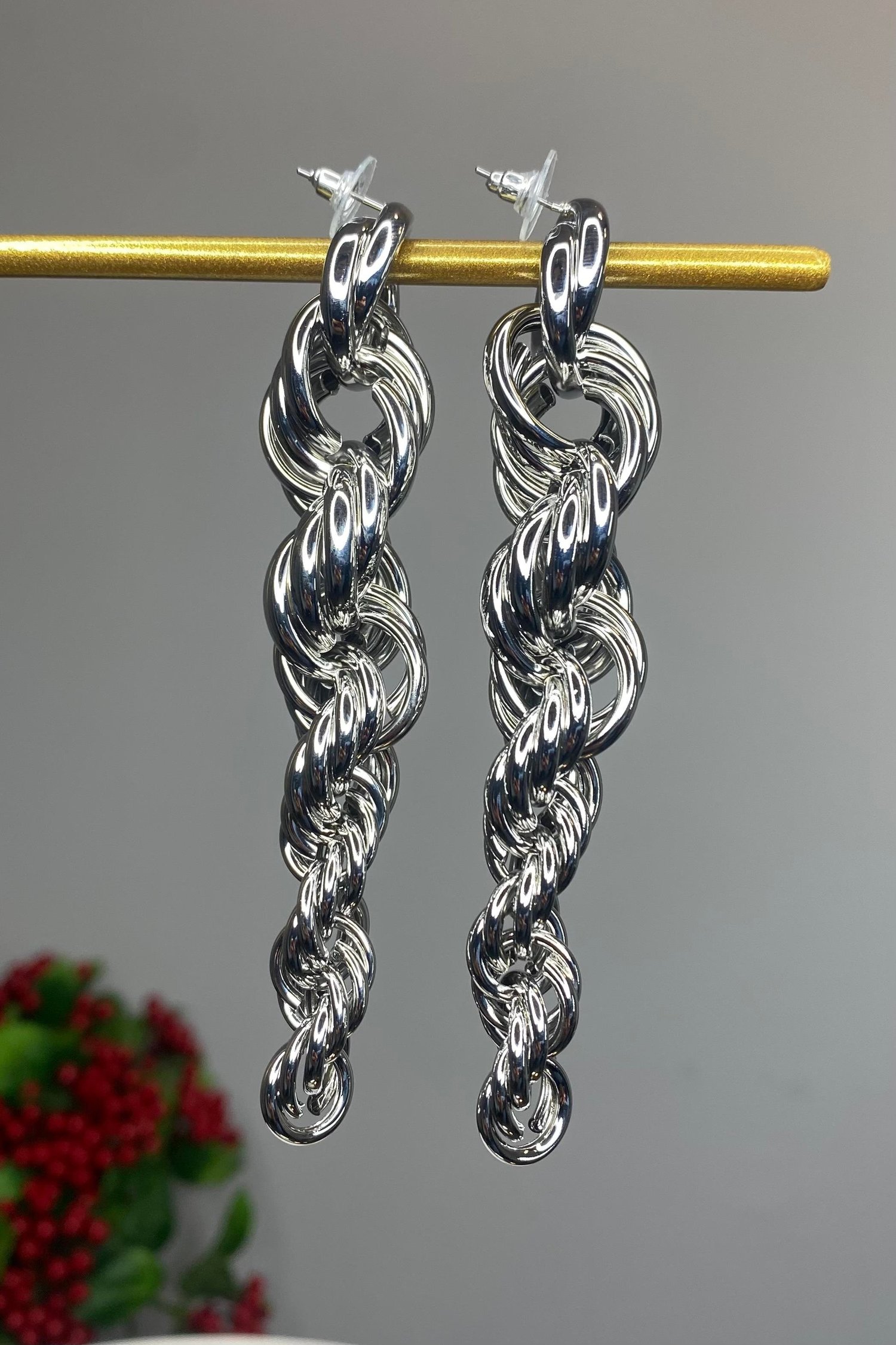 Luna Chain Küpe