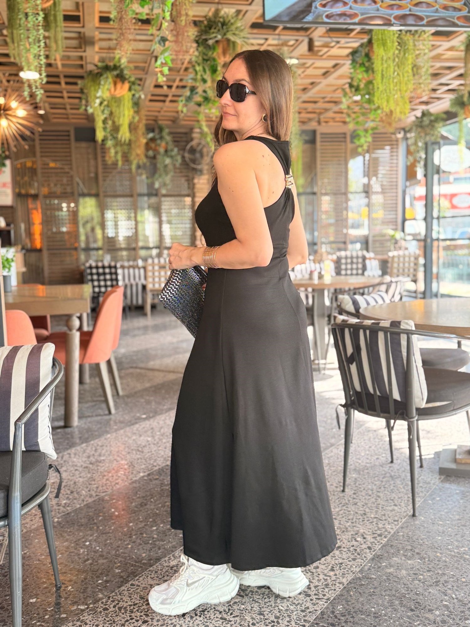 Siena Sırt Detaylı Elbise