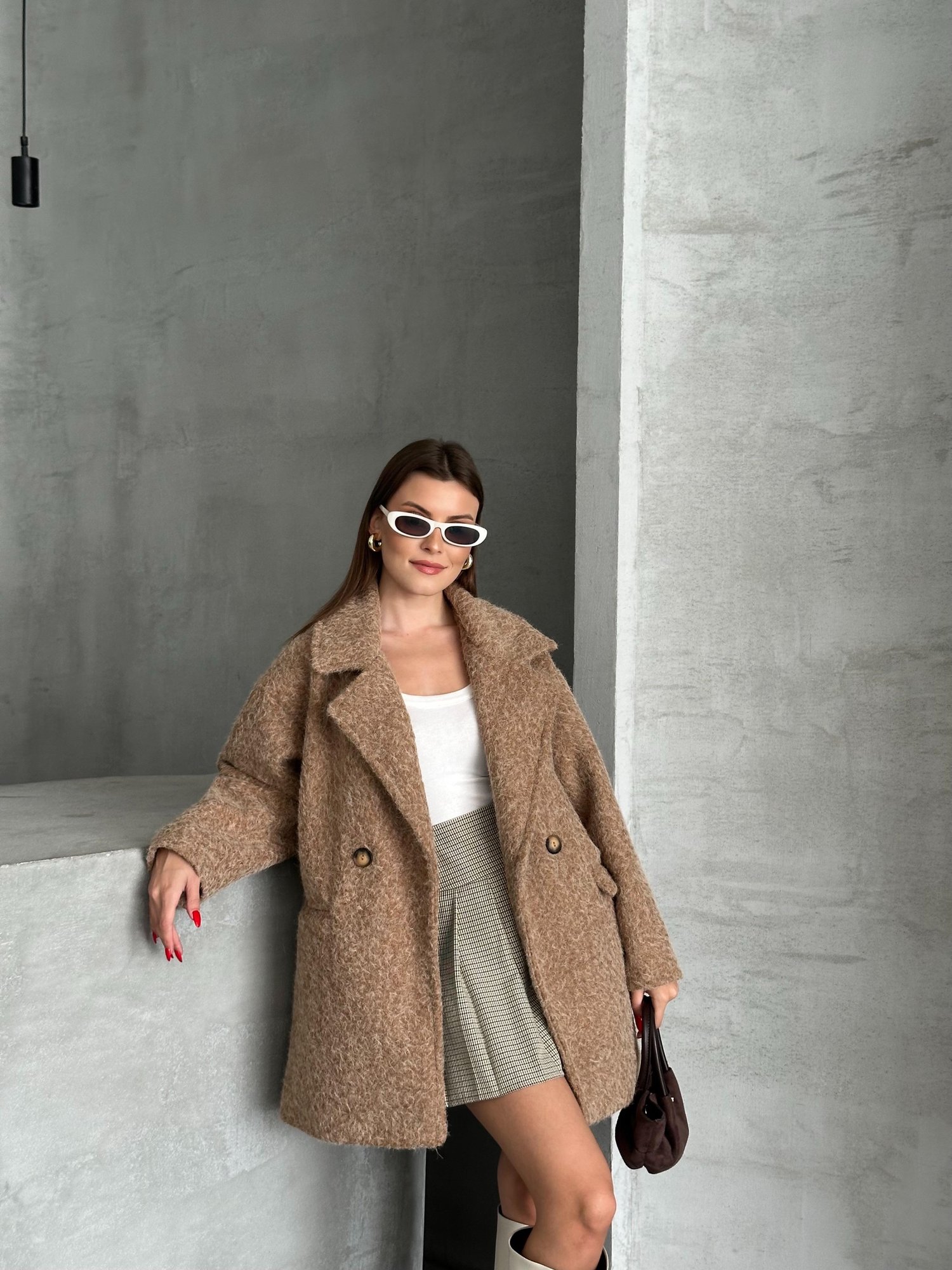 Oversize Astarli Kaban
