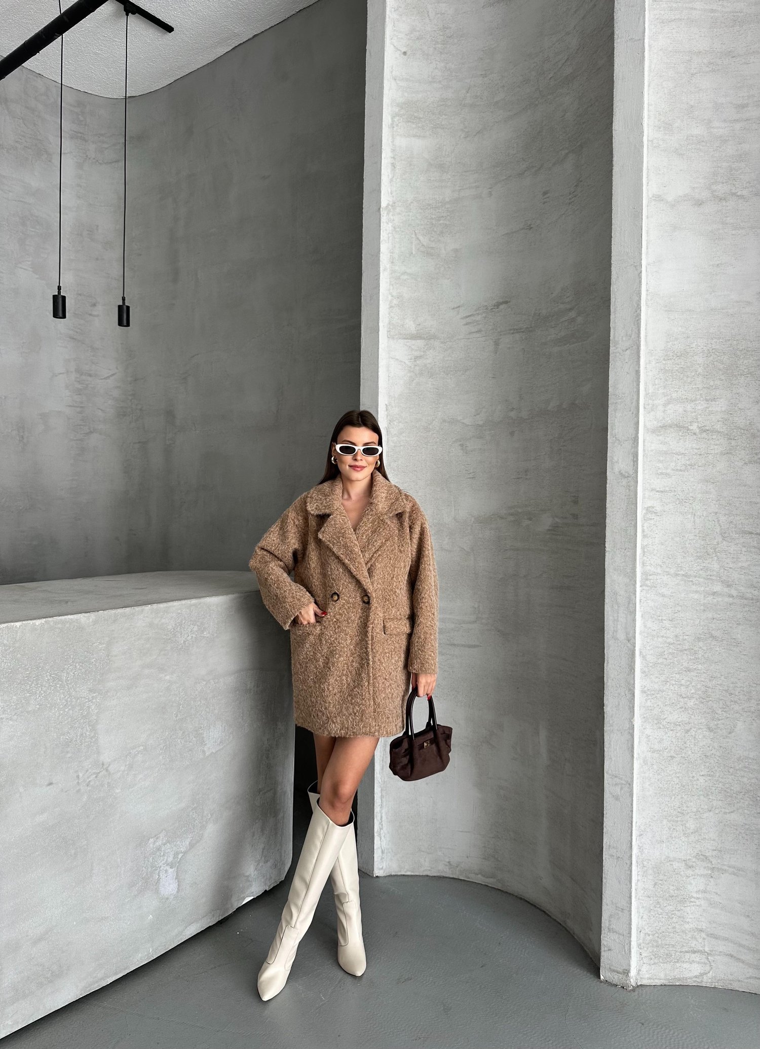Oversize Astarli Kaban